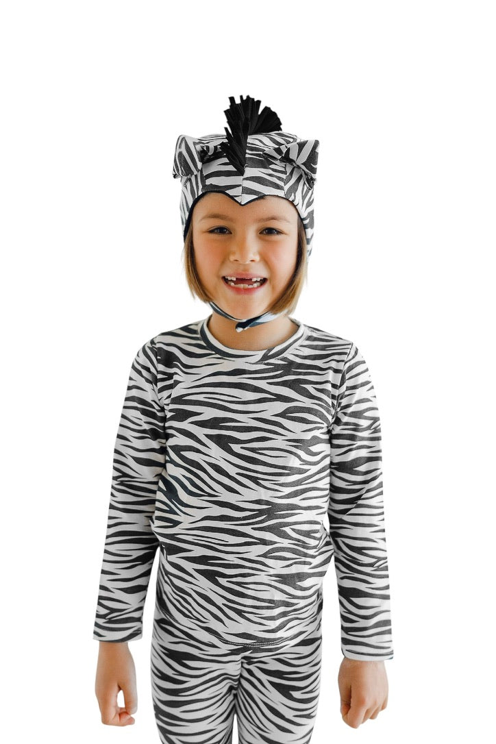 Band of the Wild Zebra Pajama Costume