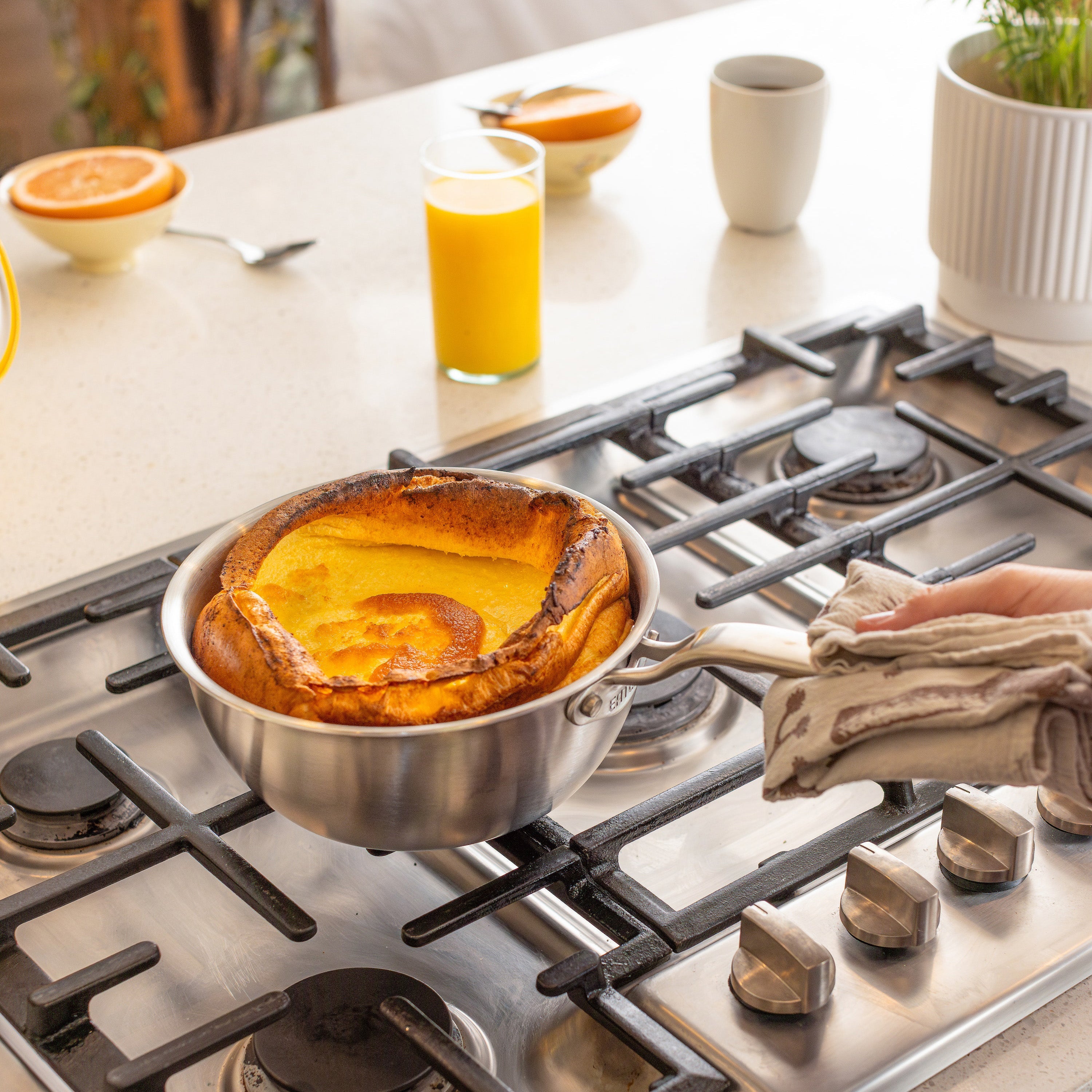 Heritage Steel Eater Series 2 Quart Saucier with Lid