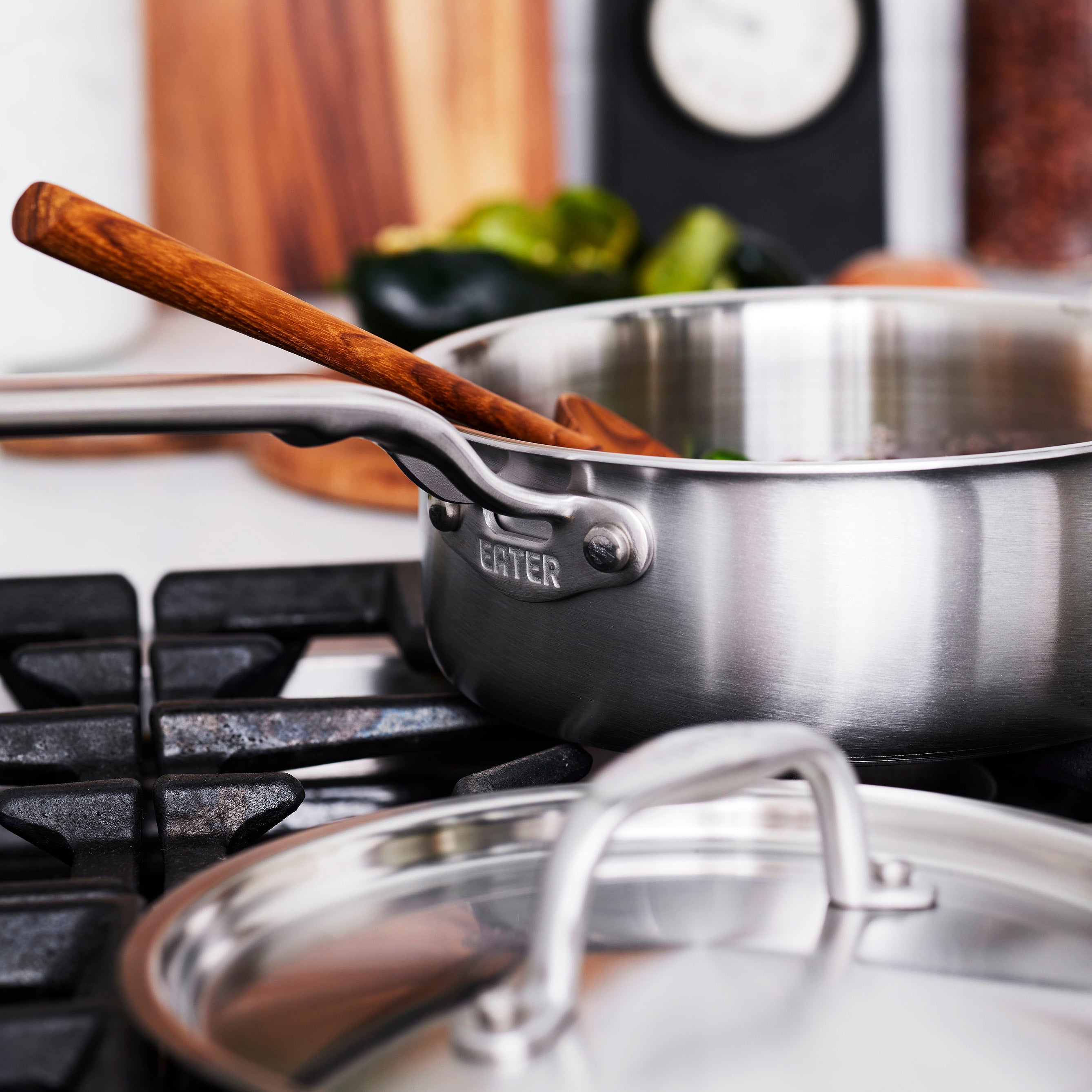 Heritage Steel Eater Series 2 Quart Saucepan with Lid