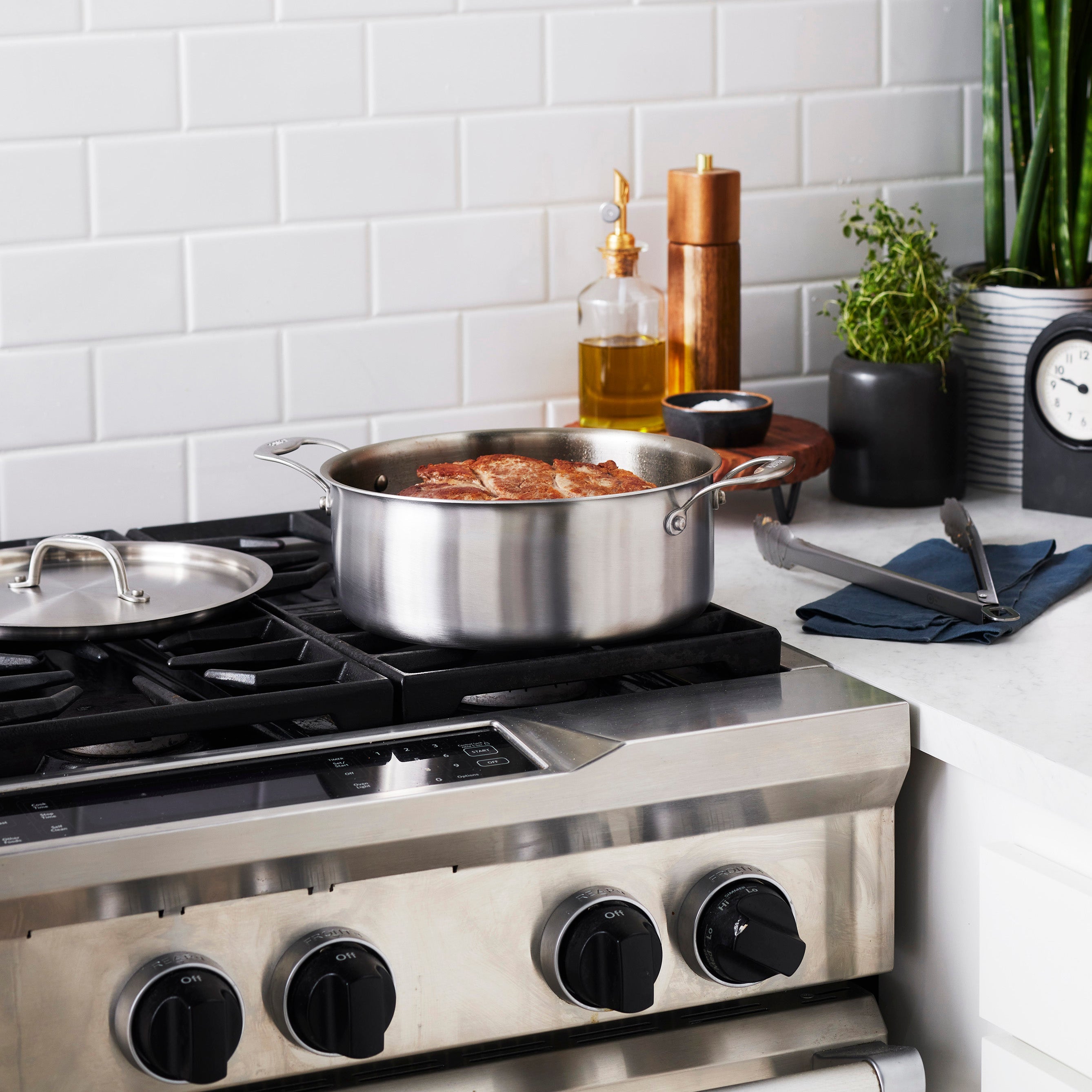 Heritage Steel Eater Series 6 Quart Rondeau with Lid