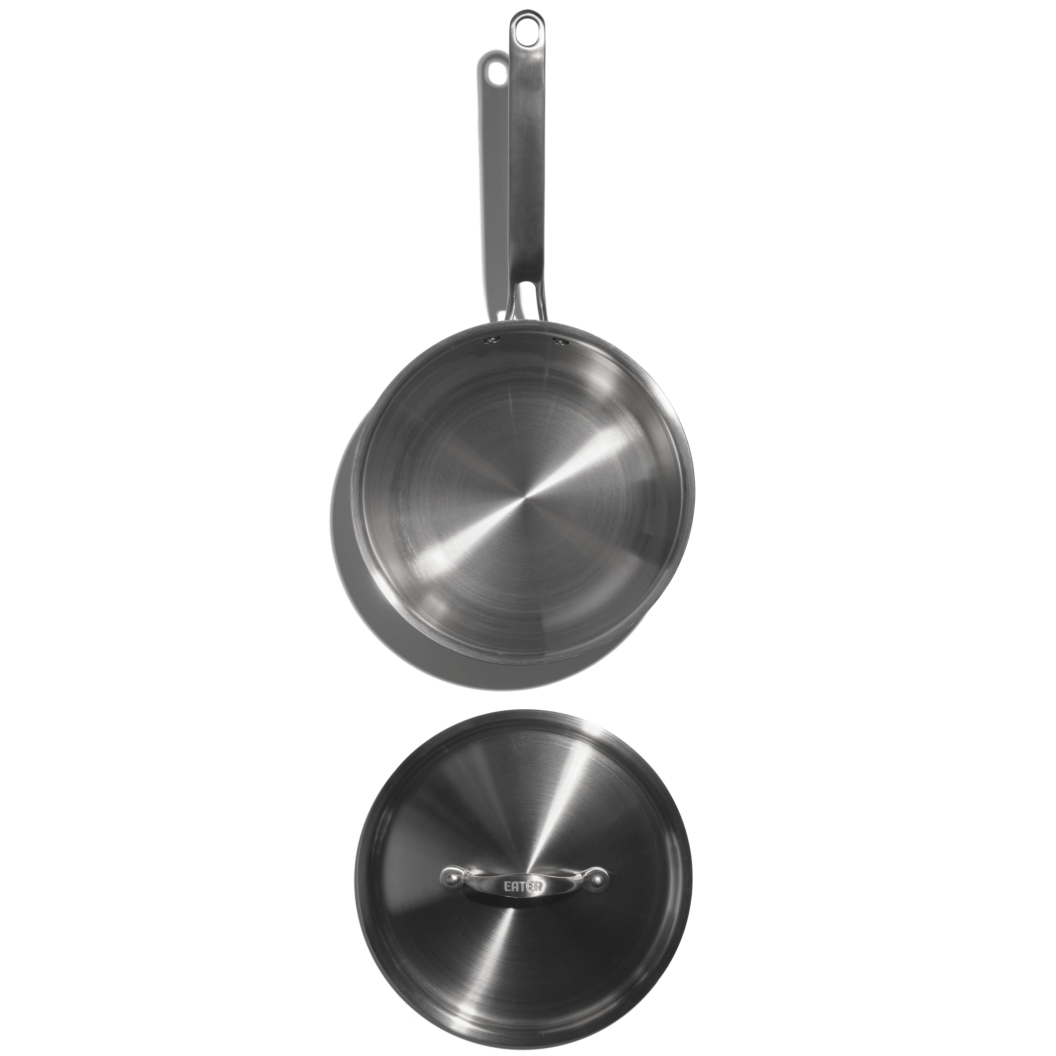 Heritage Steel Eater Series  3 Quart Saucier with Lid
