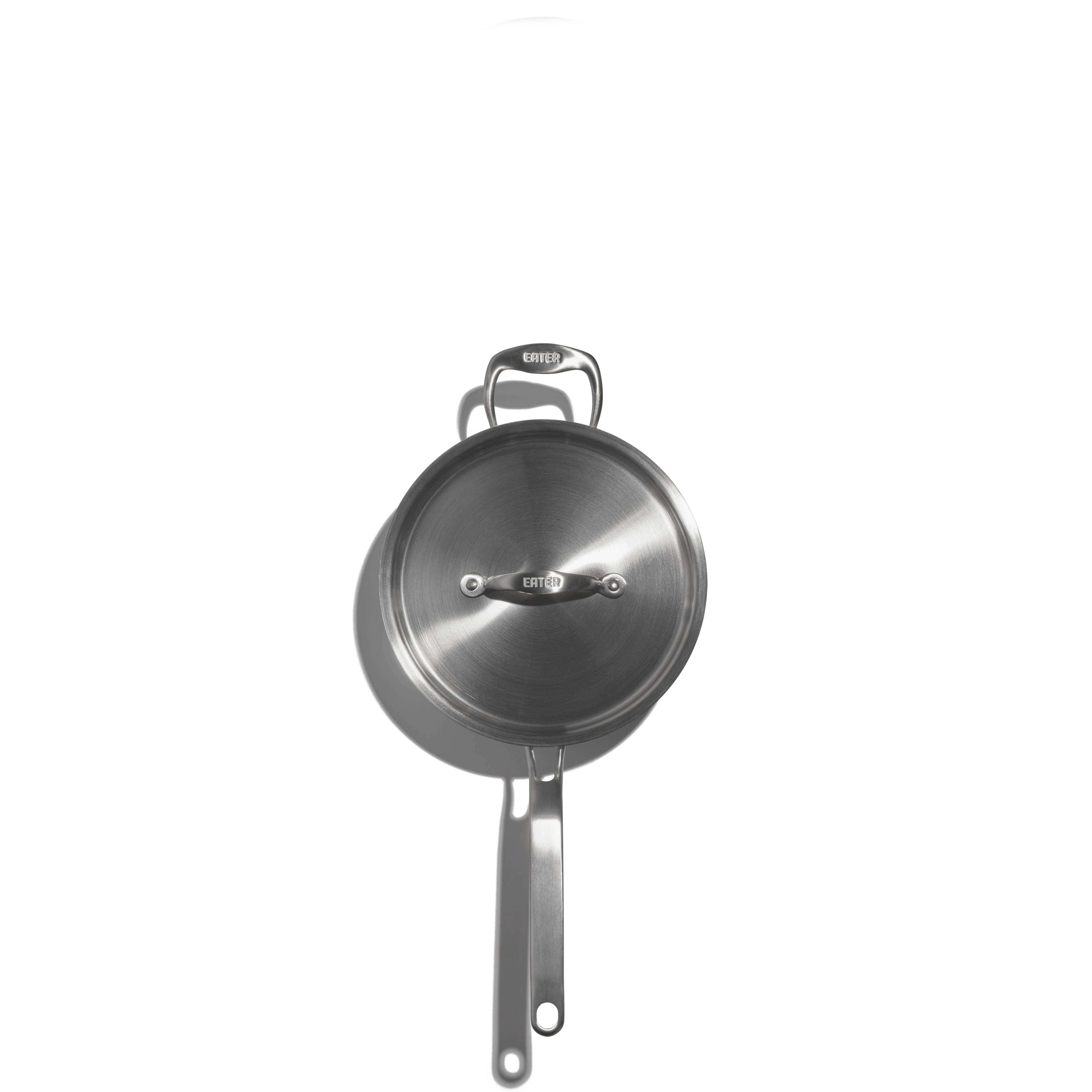 Heritage Steel Eater Series 4 Quart Saucepan with Lid