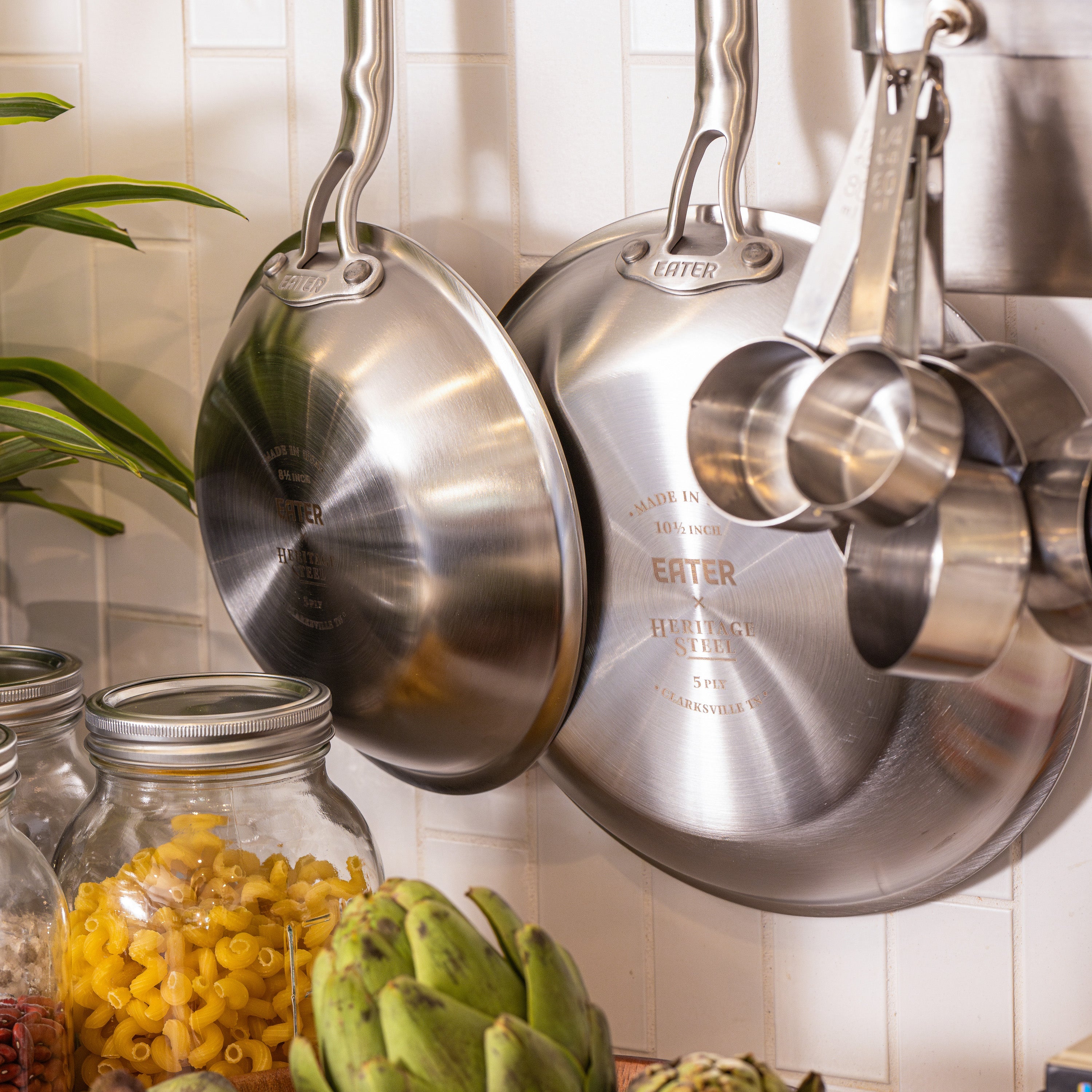 Heritage Steel Eater Series 10 Piece Cookware Set