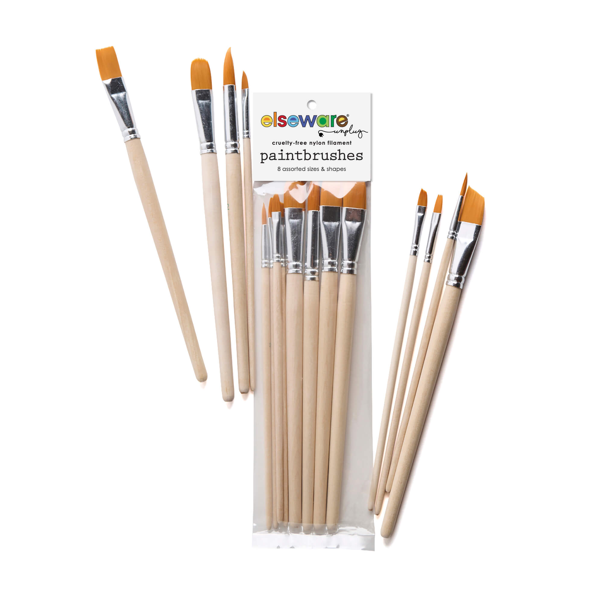 Elseware Unplug Mess-Free Kids Paint Bundle | All-Natural Finger Paint & Art Smock Set