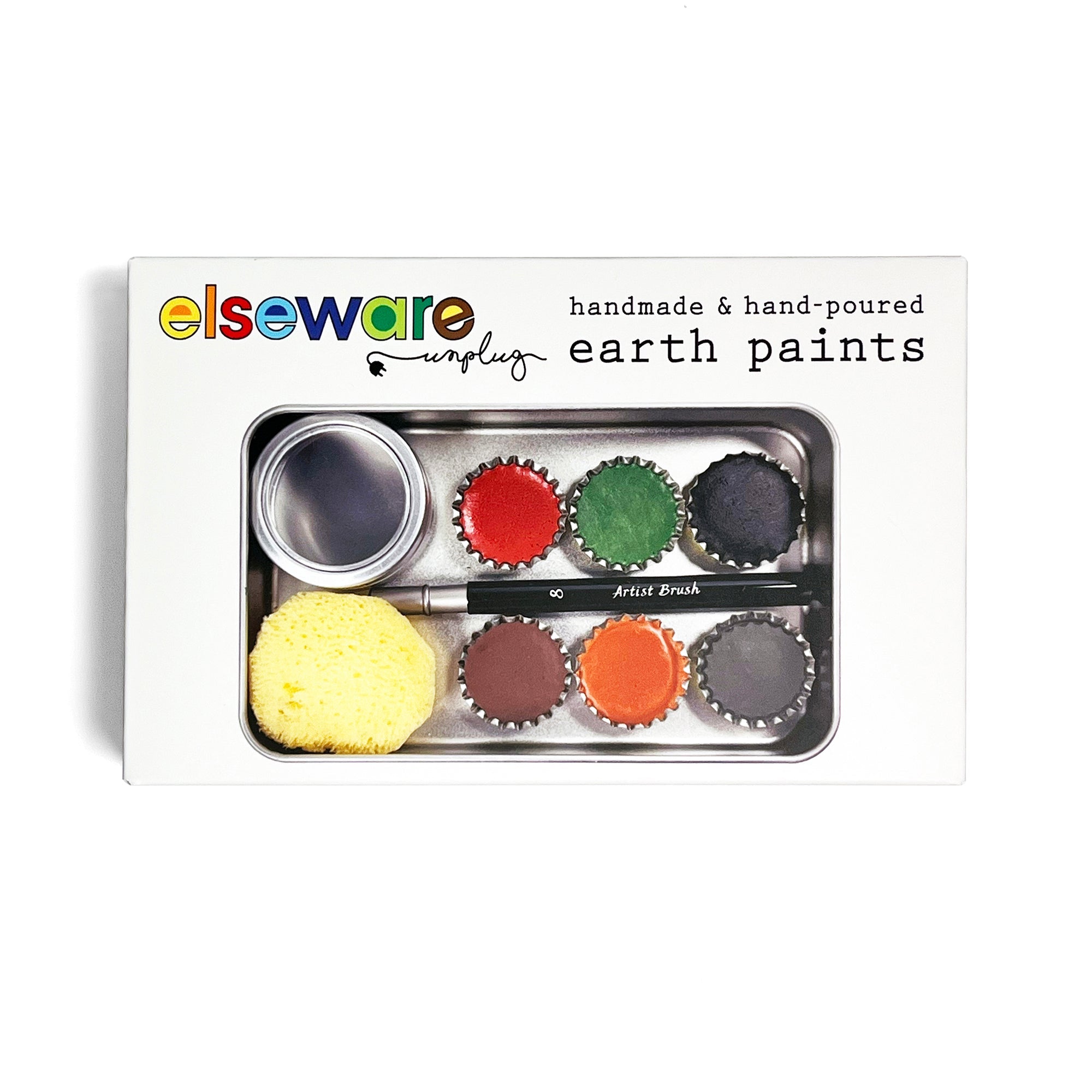 Elseware Unplug Handmade Watercolor Set – Earth Paints