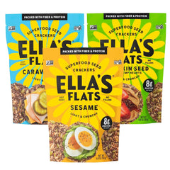 Ella's Flats Superfood Seed Crackers
