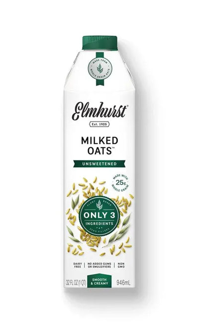 Elmhurst Milked Oats Unsweetened Oat Milk