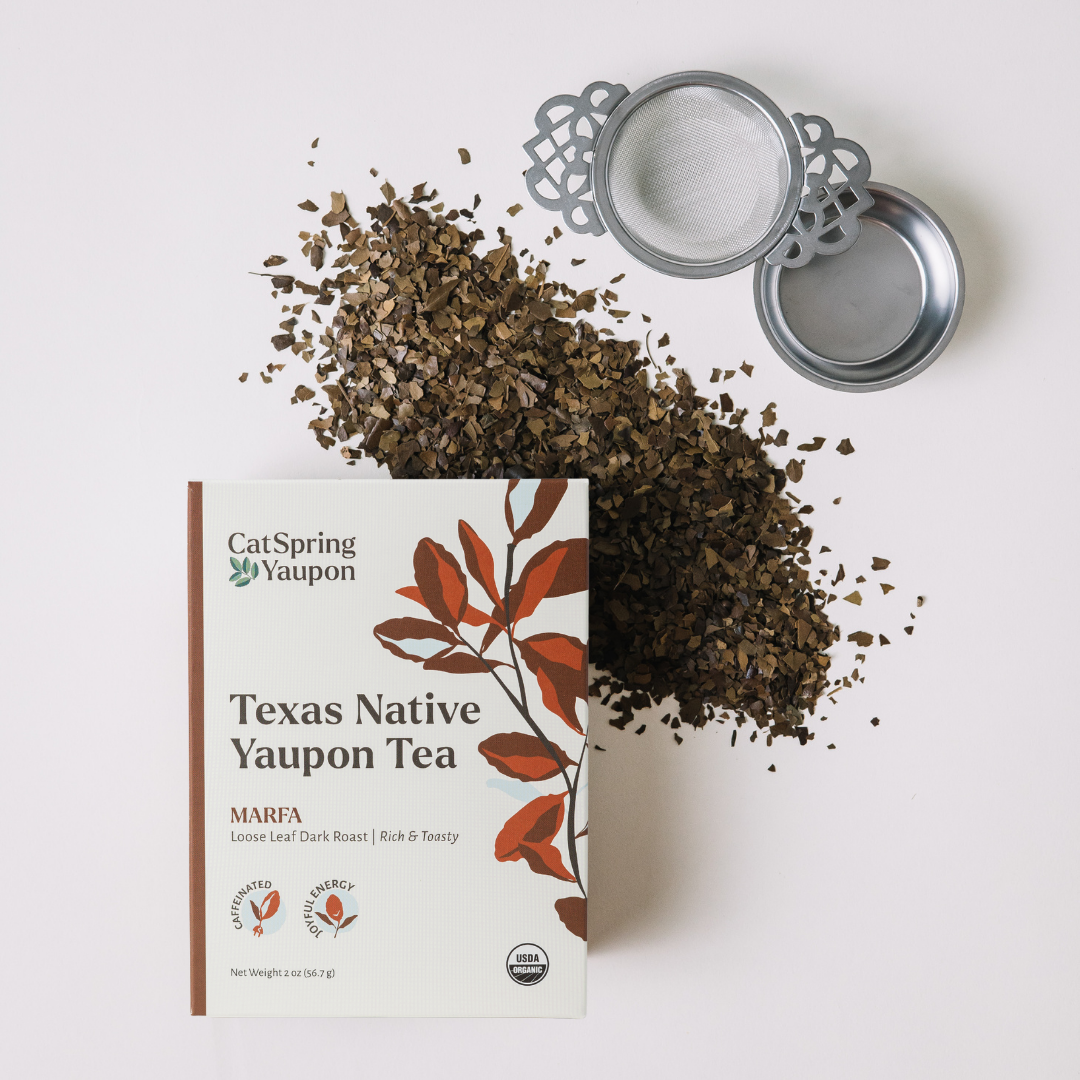 CatSpring Yaupon Empress Tea Strainer for Loose Leaf Tea