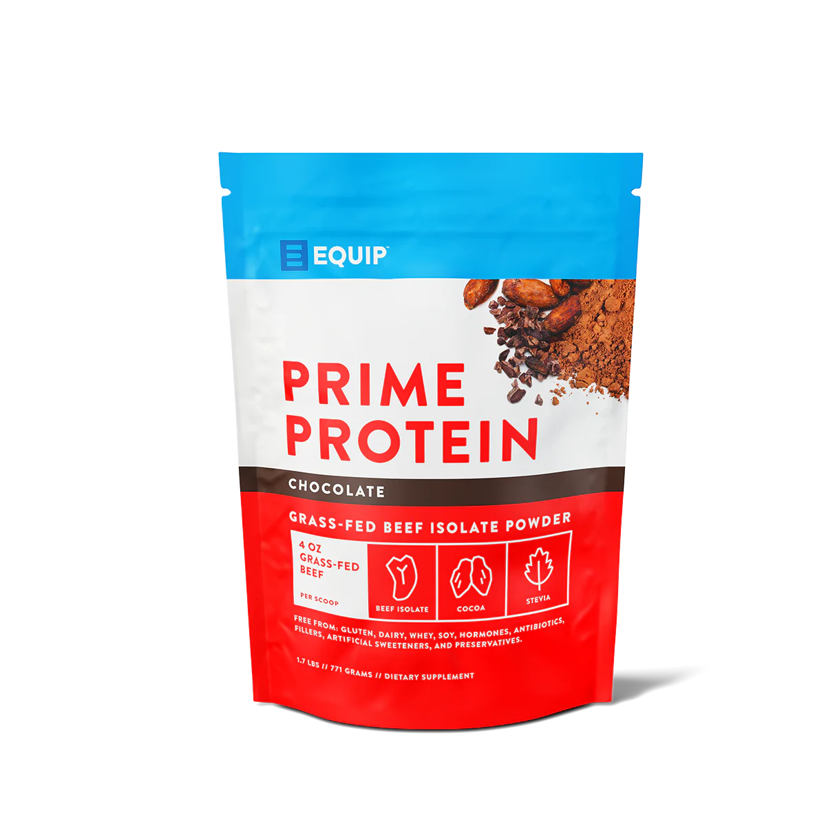 Equip Foods Grass-Fed Beef Isolate Powder