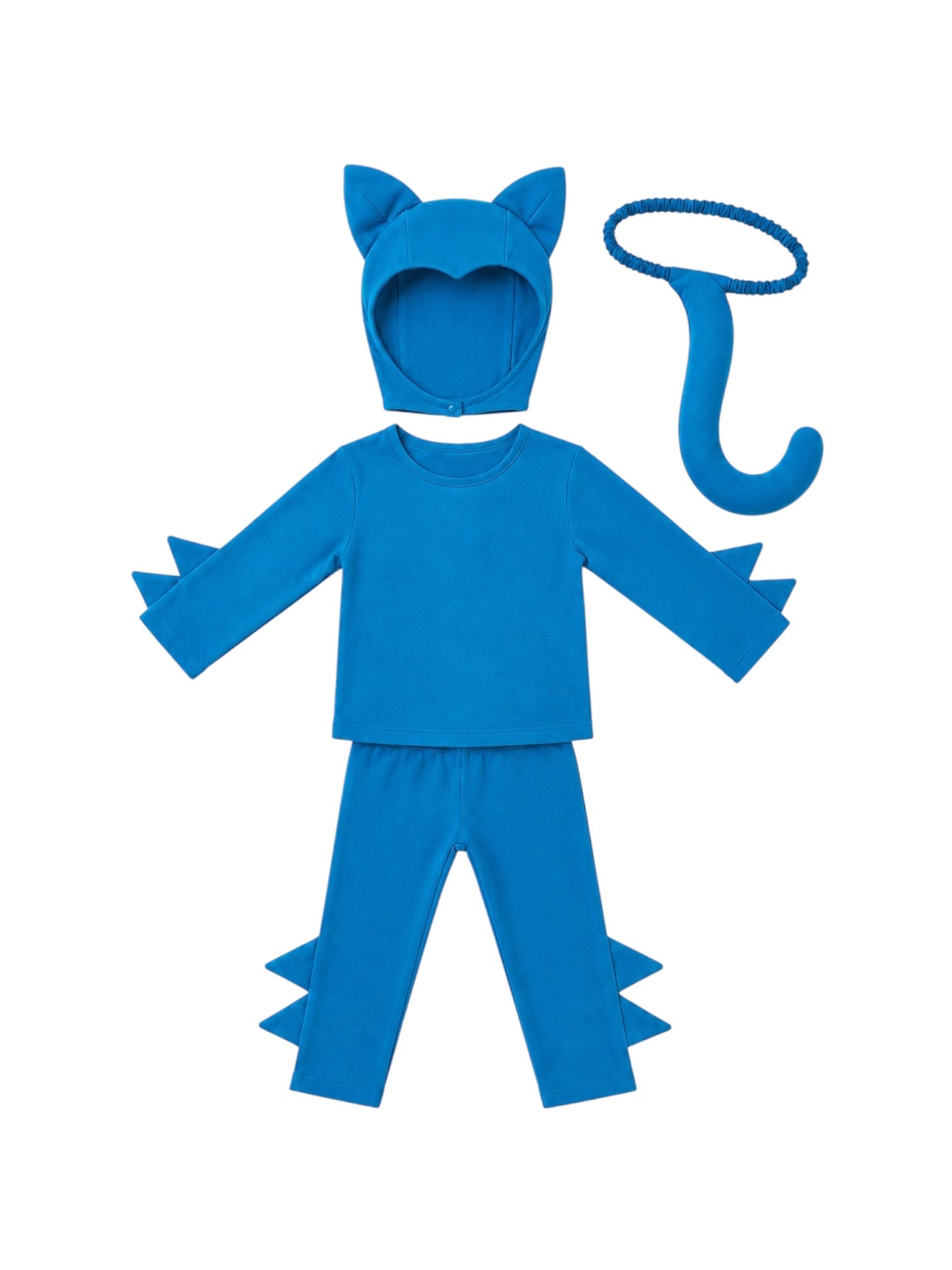 Band of the Wild Blue Cat Pajama Costume