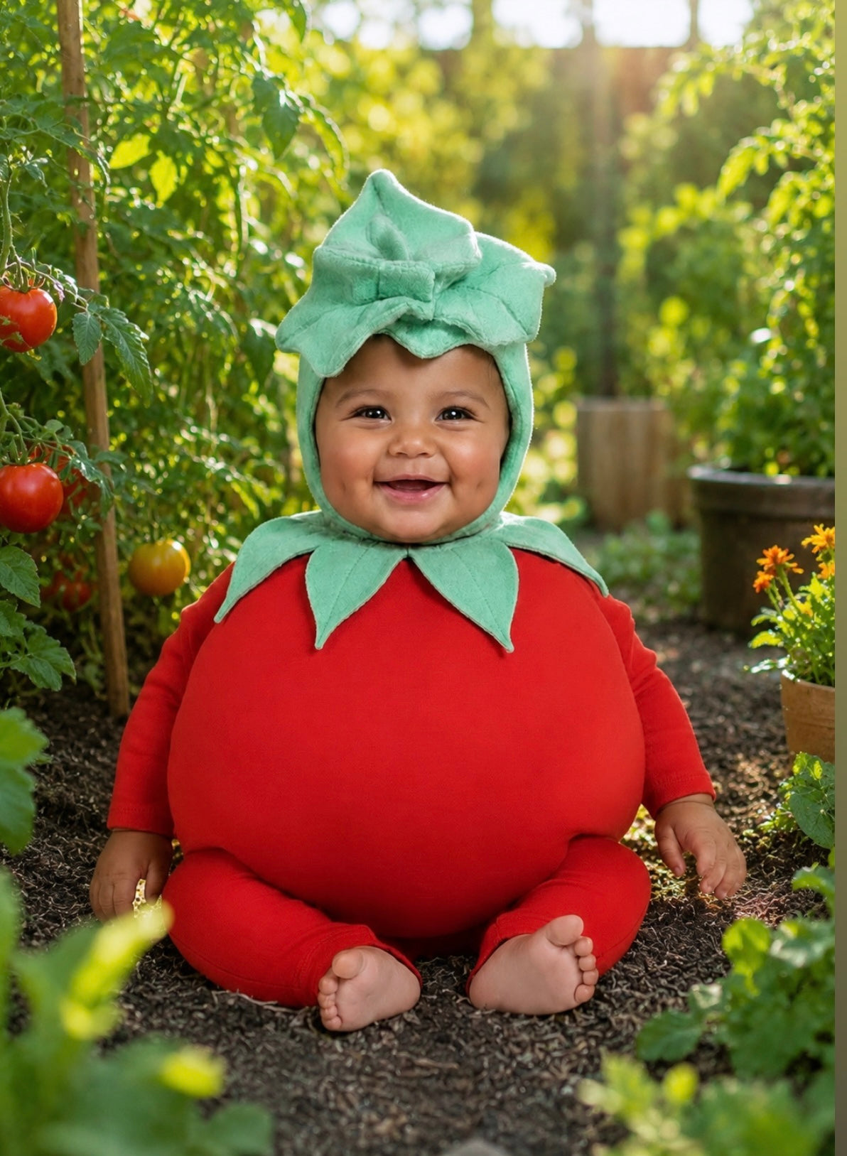 Band of the Wild Baby Tomato Costume