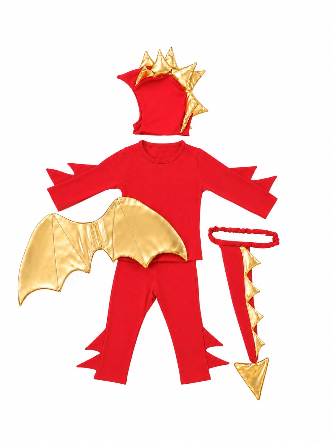 Band of the Wild Baby Red Dragon Costume