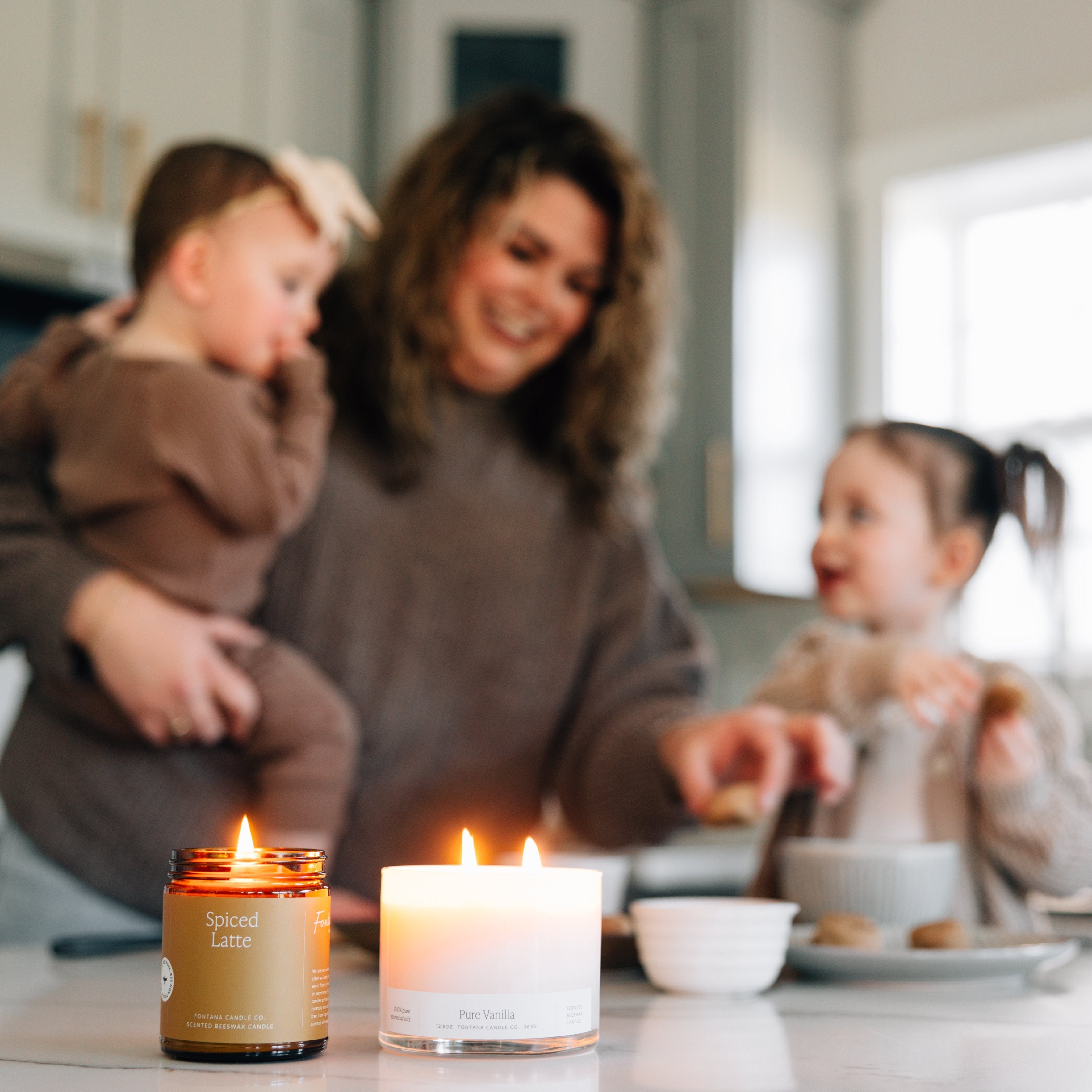 Fontana Candle Co Spiced Latte Jar Candle