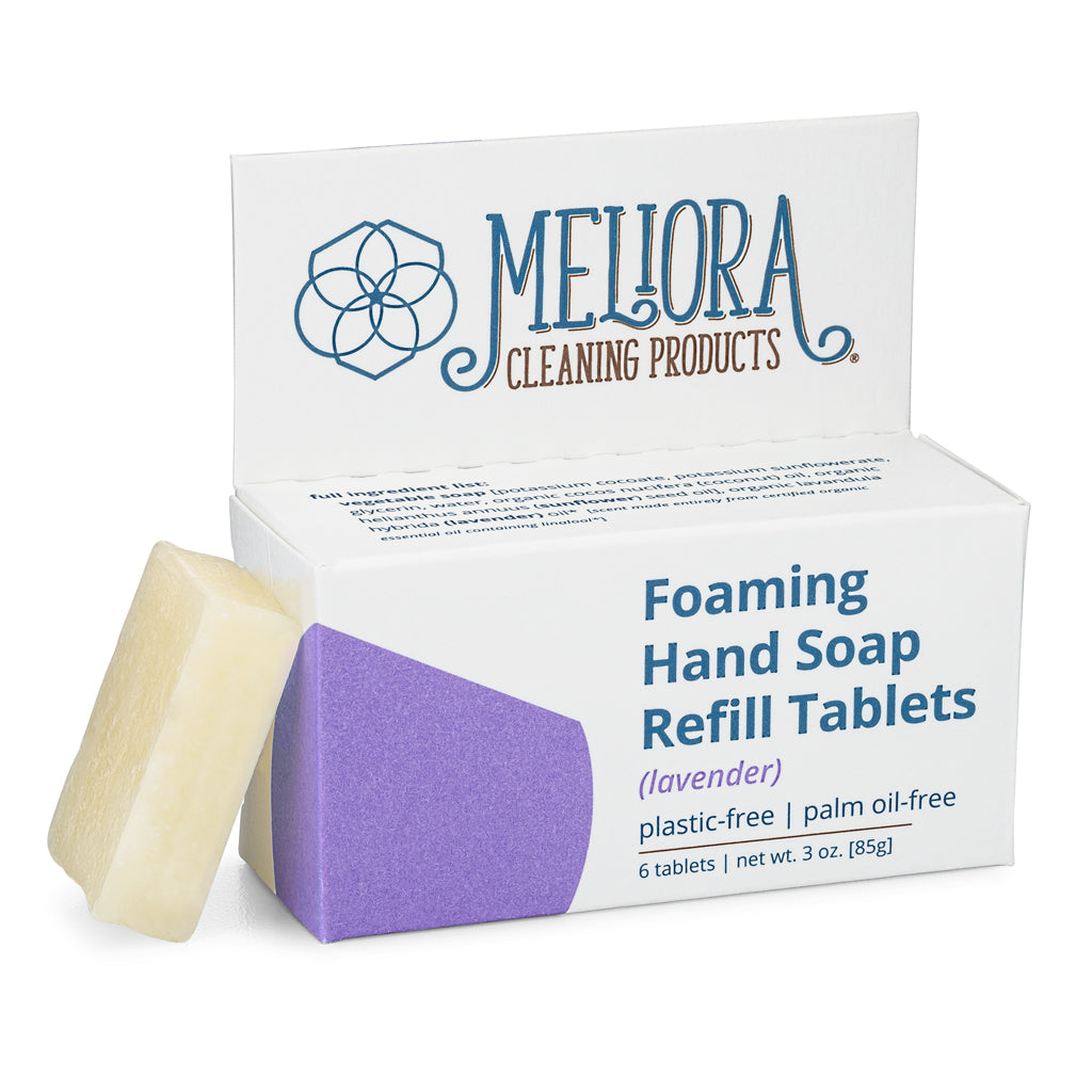 Meliora Foaming Hand Soap Refill Tablets - 5-Pack (30 Tablets)