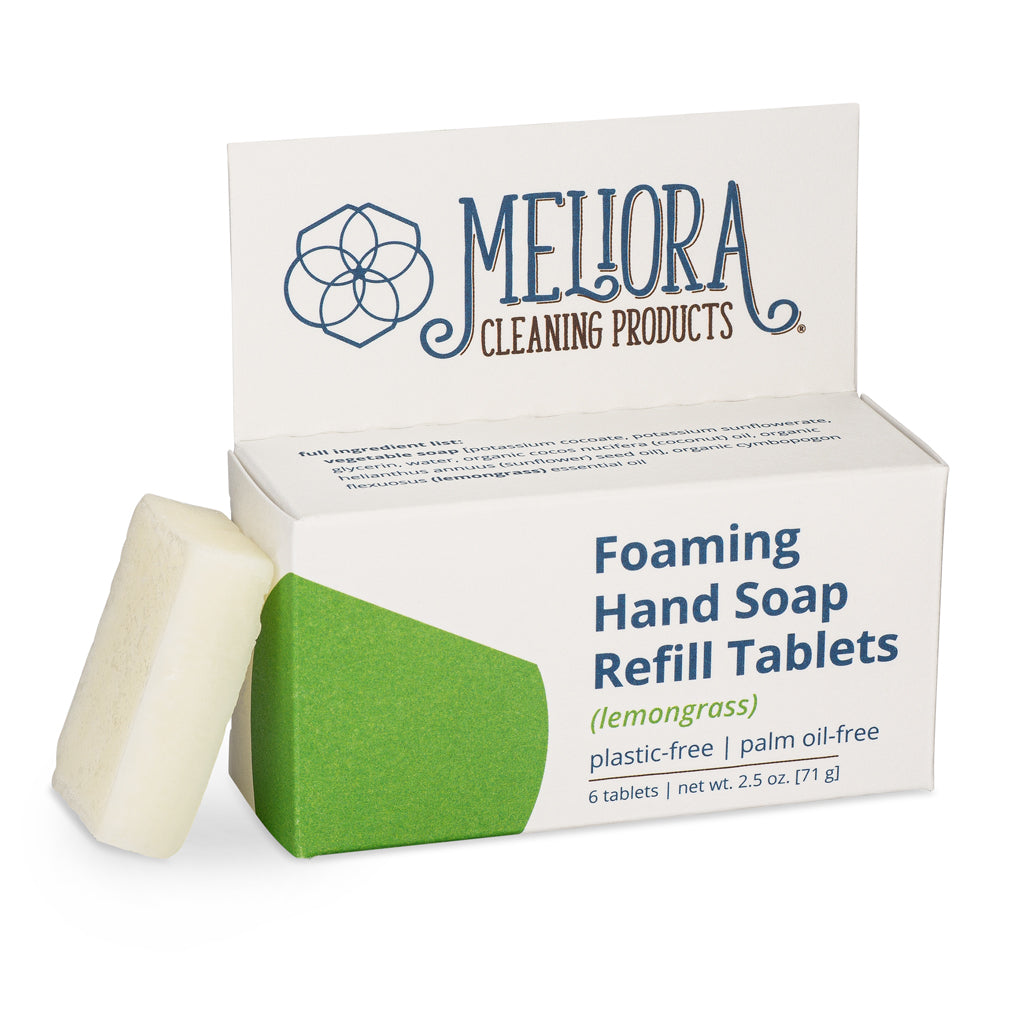 Meliora Foaming Hand Soap Refill Tablets - 5-Pack (30 Tablets)