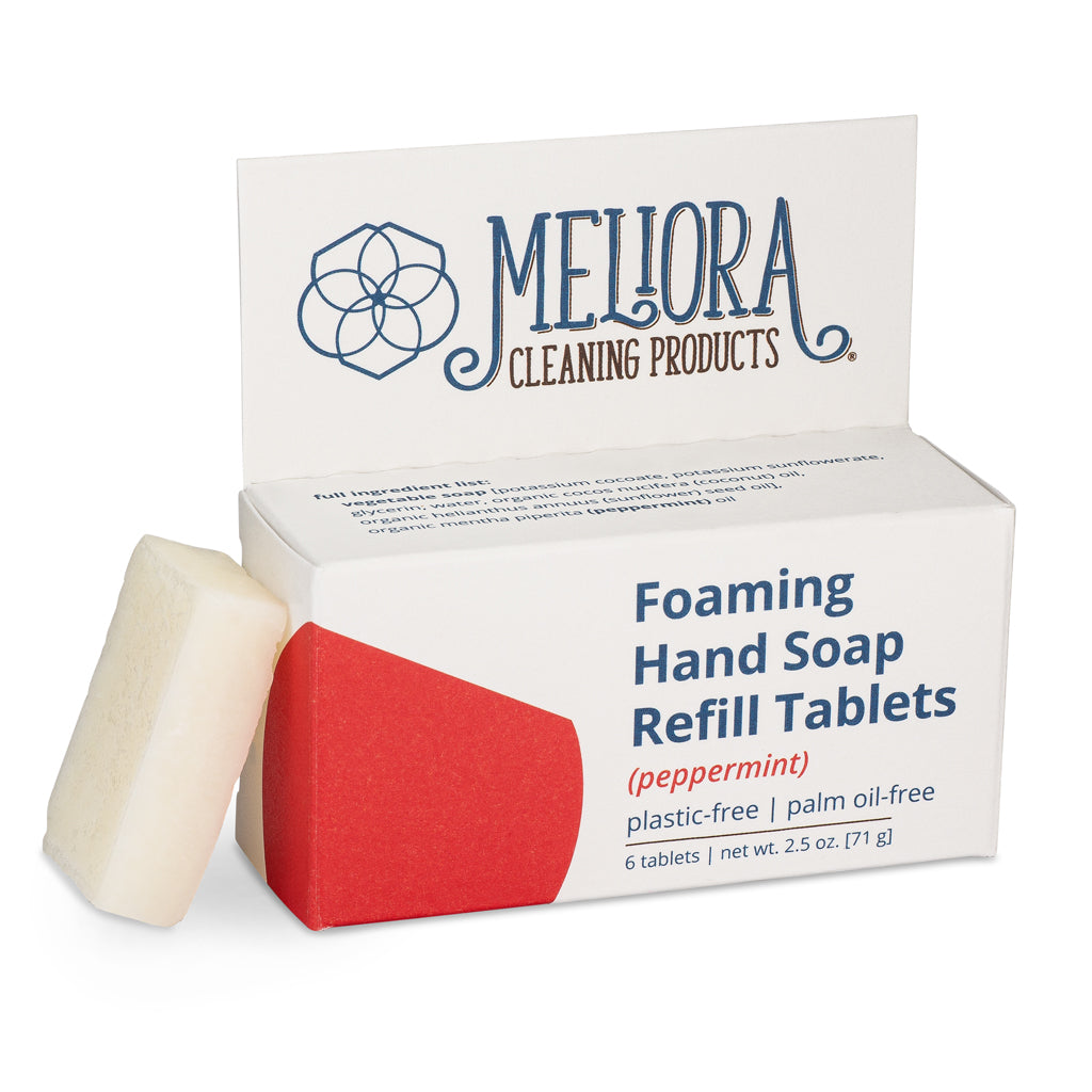 Meliora Foaming Hand Soap Refill Tablets - 5-Pack (30 Tablets)