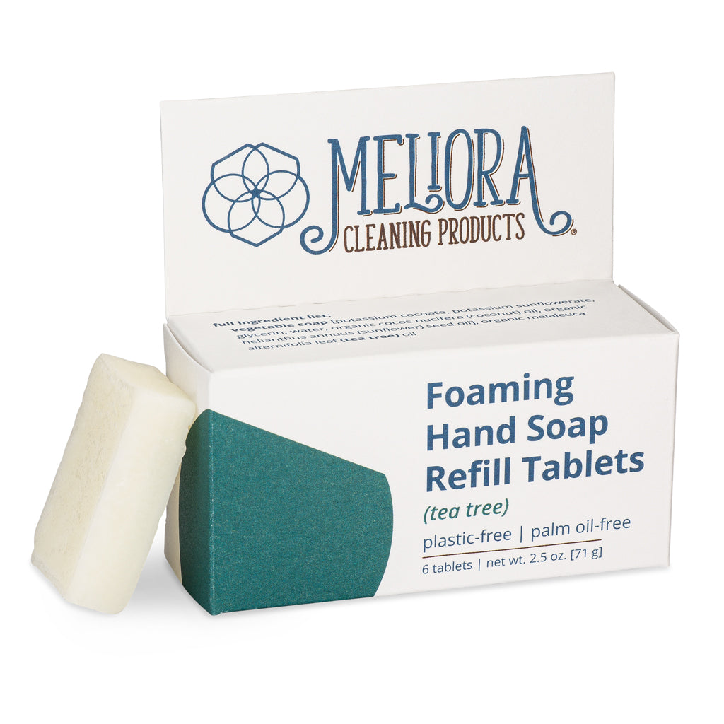 Meliora Foaming Hand Soap Refill Tablets - 5-Pack (30 Tablets)
