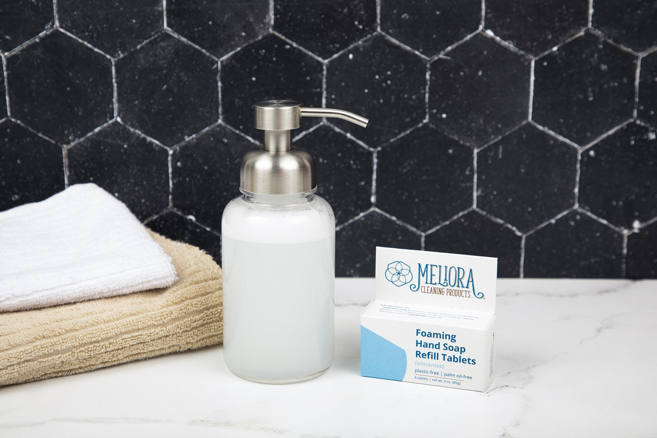 Meliora Foaming Hand Soap Refill Tablets - 5-Pack (30 Tablets)
