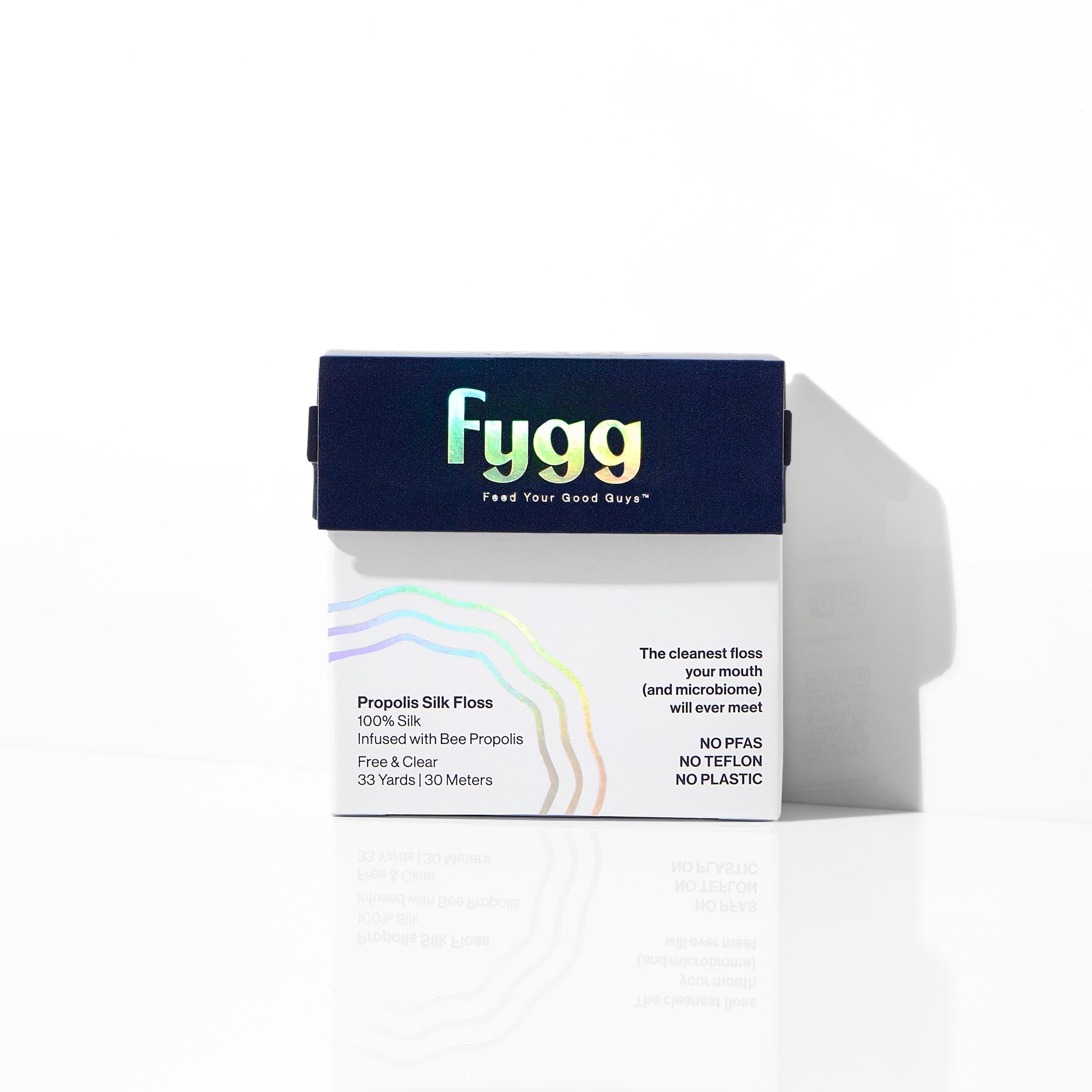 Fygg Chocolate Swirl Nano-Hydroxyapatite Toothpaste & Propolis Silk Floss Bundle