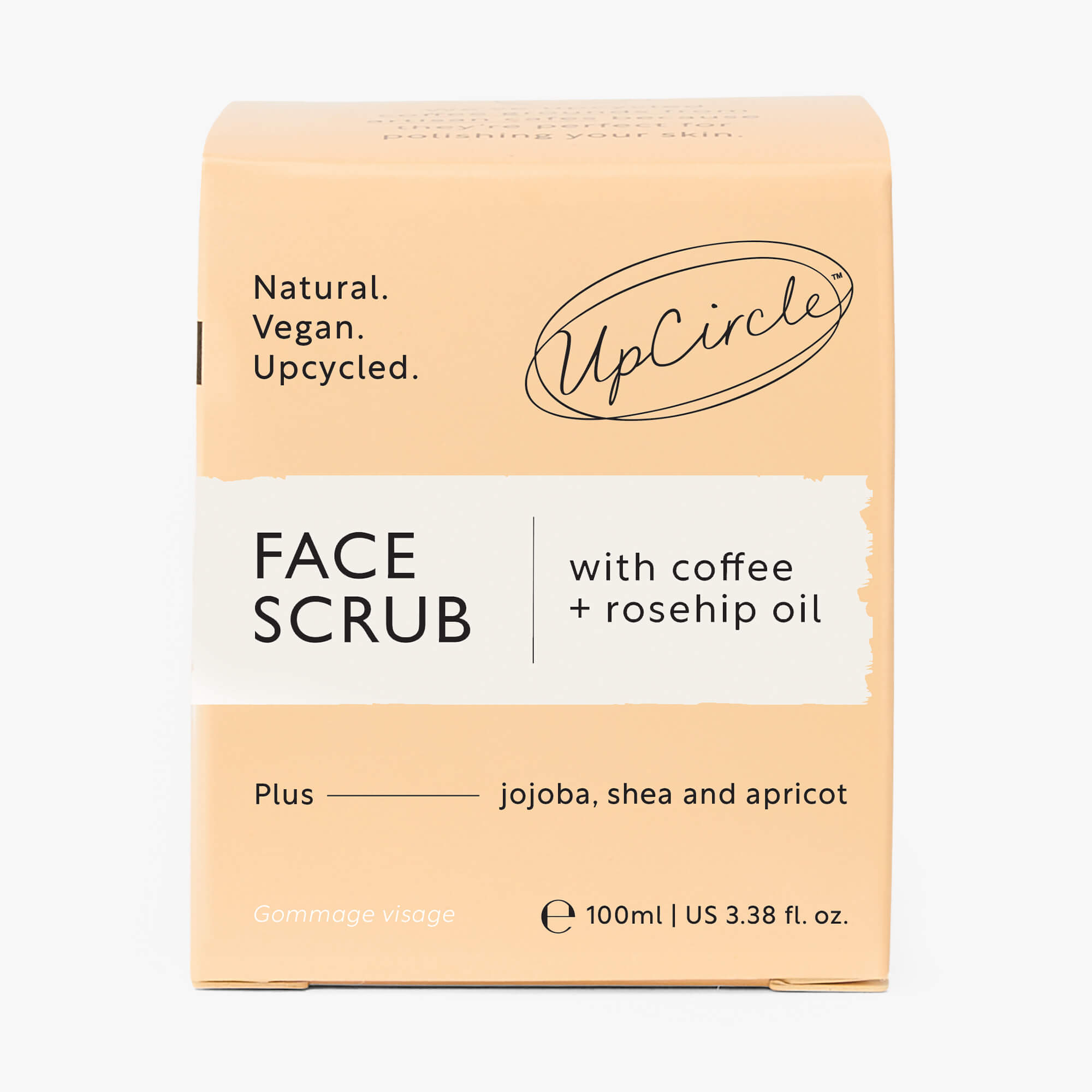 UpCircle Natural Face Scrub – Citrus Blend for Dry Skin