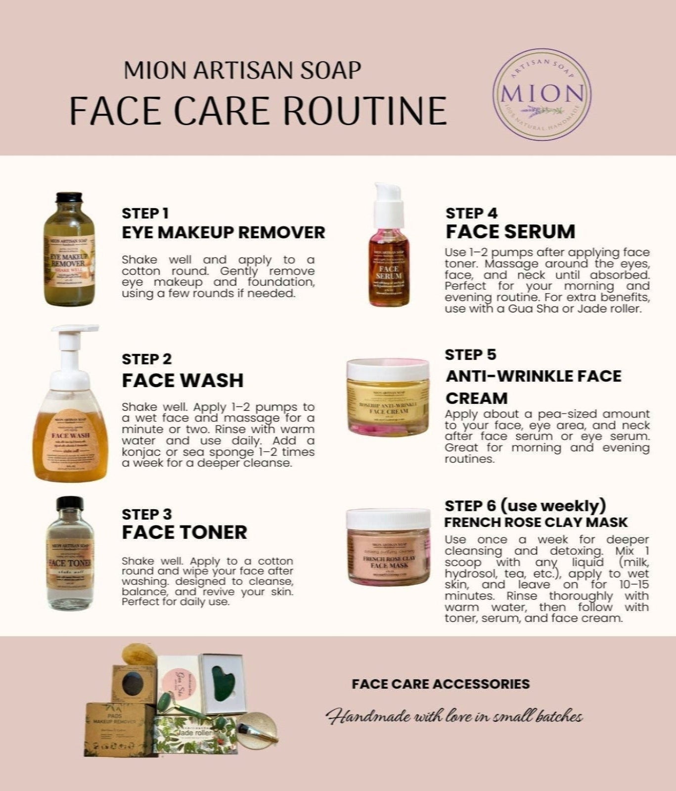 MION Artisan Soap Face Serum | Promotes Collagen Production | Evens Out Skin Tone