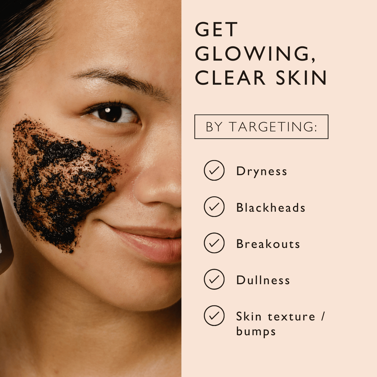 UpCircle Natural Face Scrub – Citrus Blend for Dry Skin
