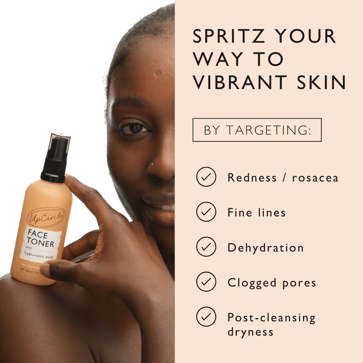 UpCircle Face Toner with Hyaluronic Acid