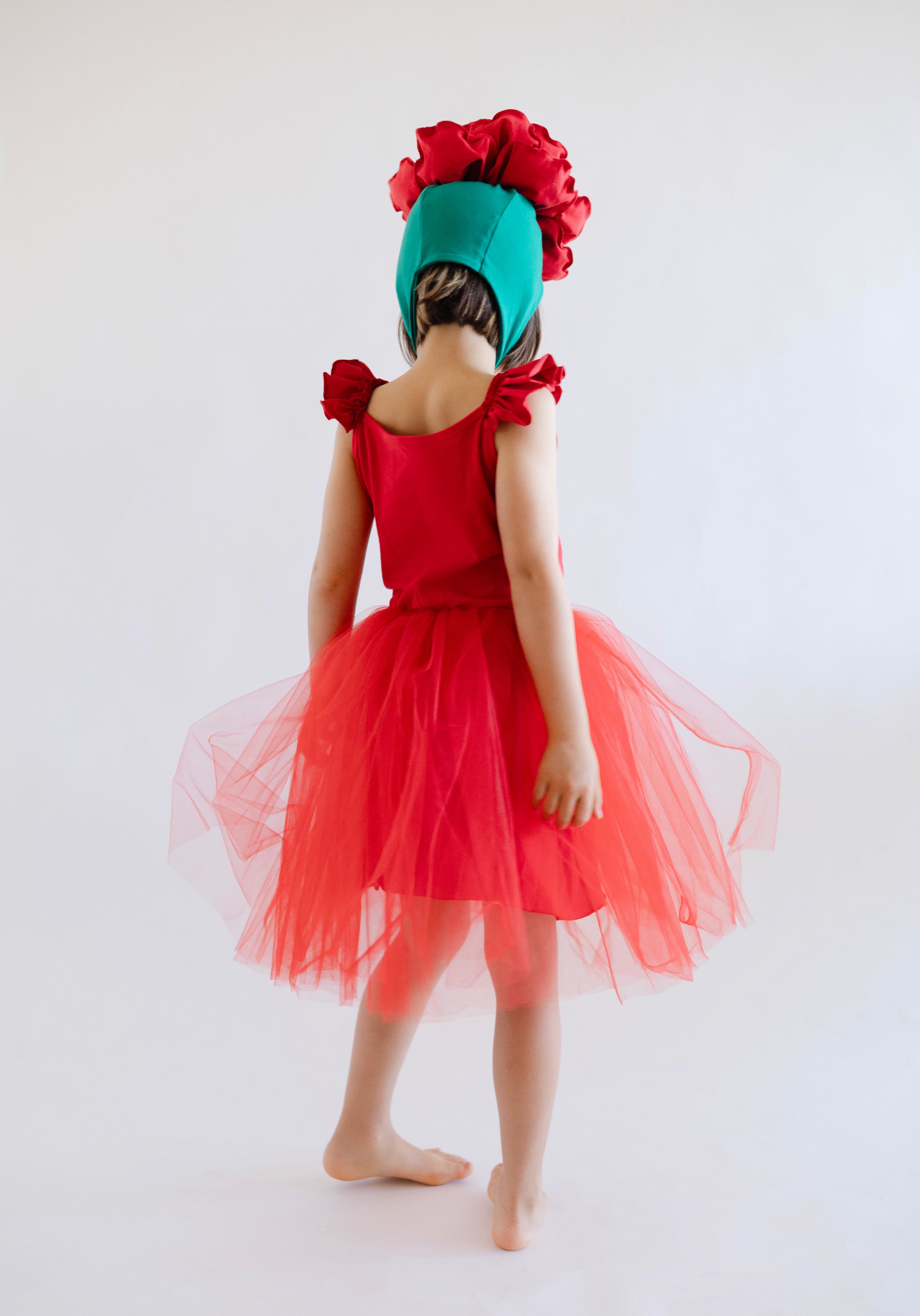 Rose Costume with Tutu 6 year Rose Costume with Tutu 6 year