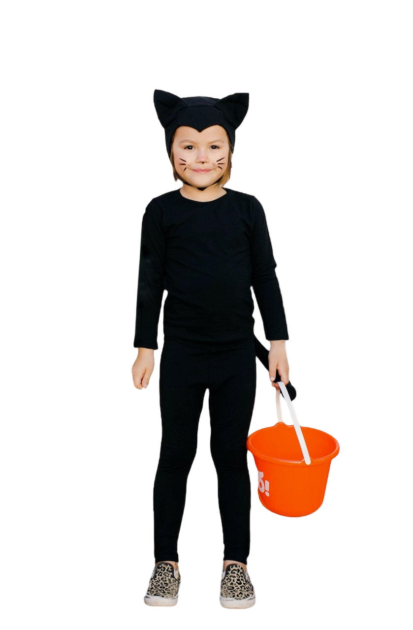 Band of the Wild Black Cat Pajama Costume