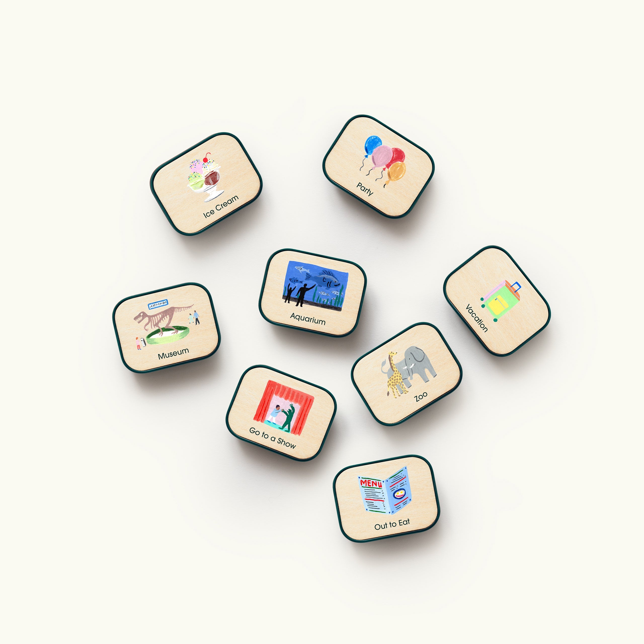 Charmspring Activity Tiles—Family Outings Bundle