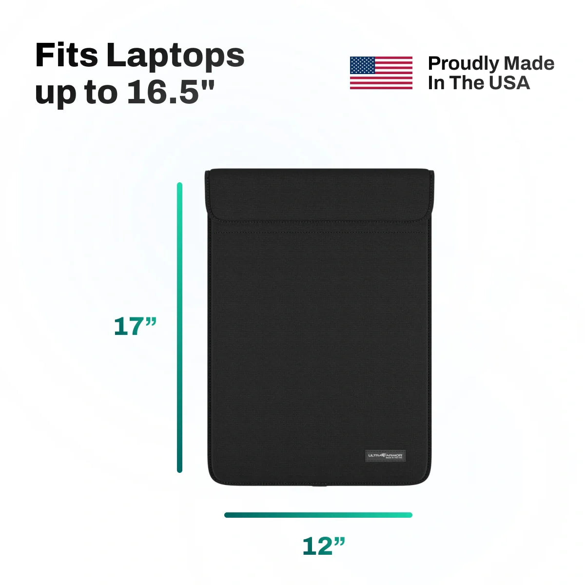 DefenderShield Ultra Armor Laptop, Tablet Faraday Bag – Cybersecurity, Privacy & EMP Attack Shield