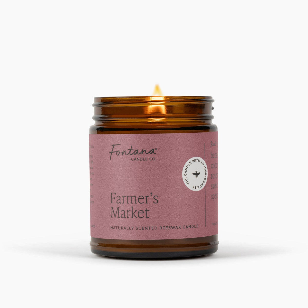 Fontana Candle Co Farmer's Market Jar Candle