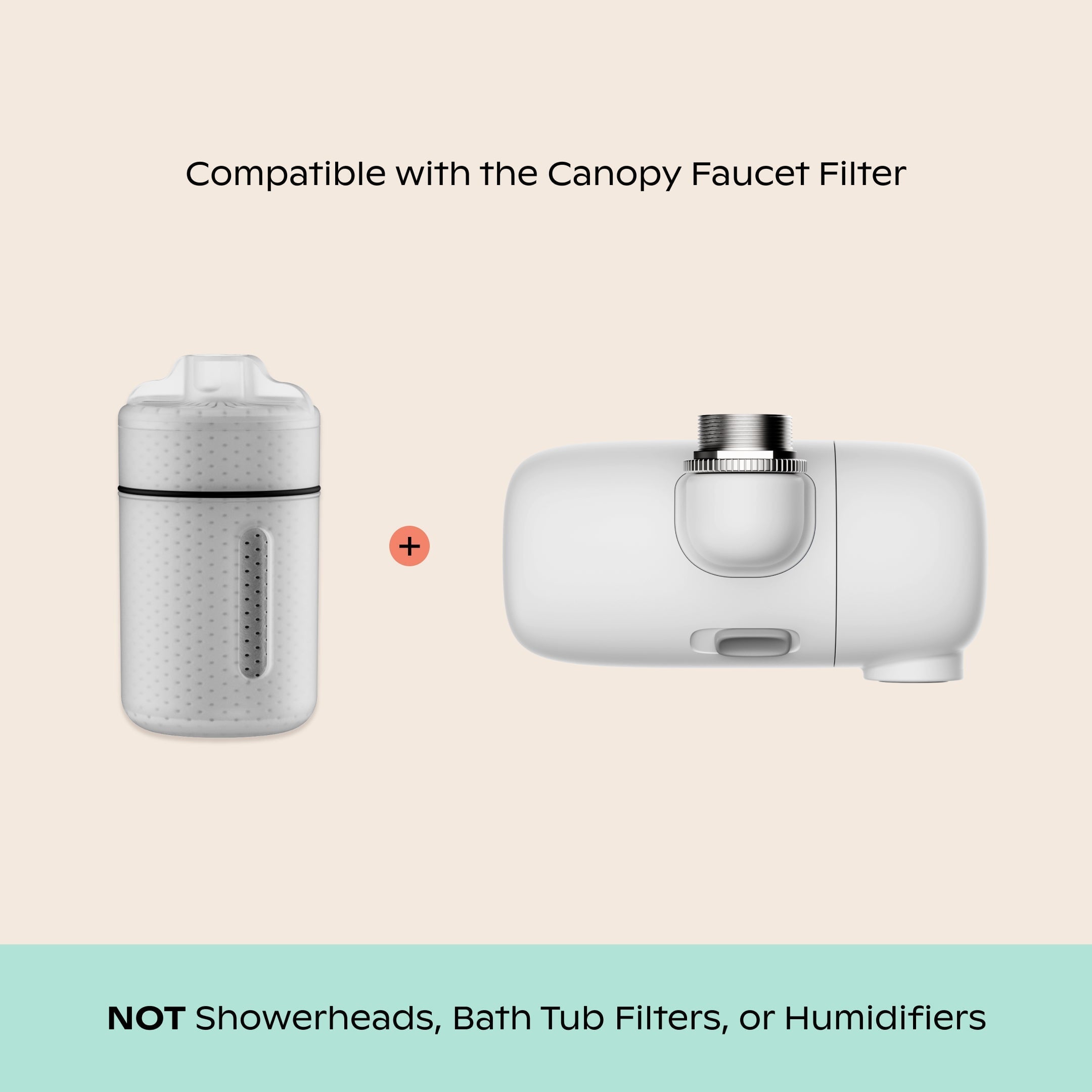 Canopy Faucet Filter Cartridge