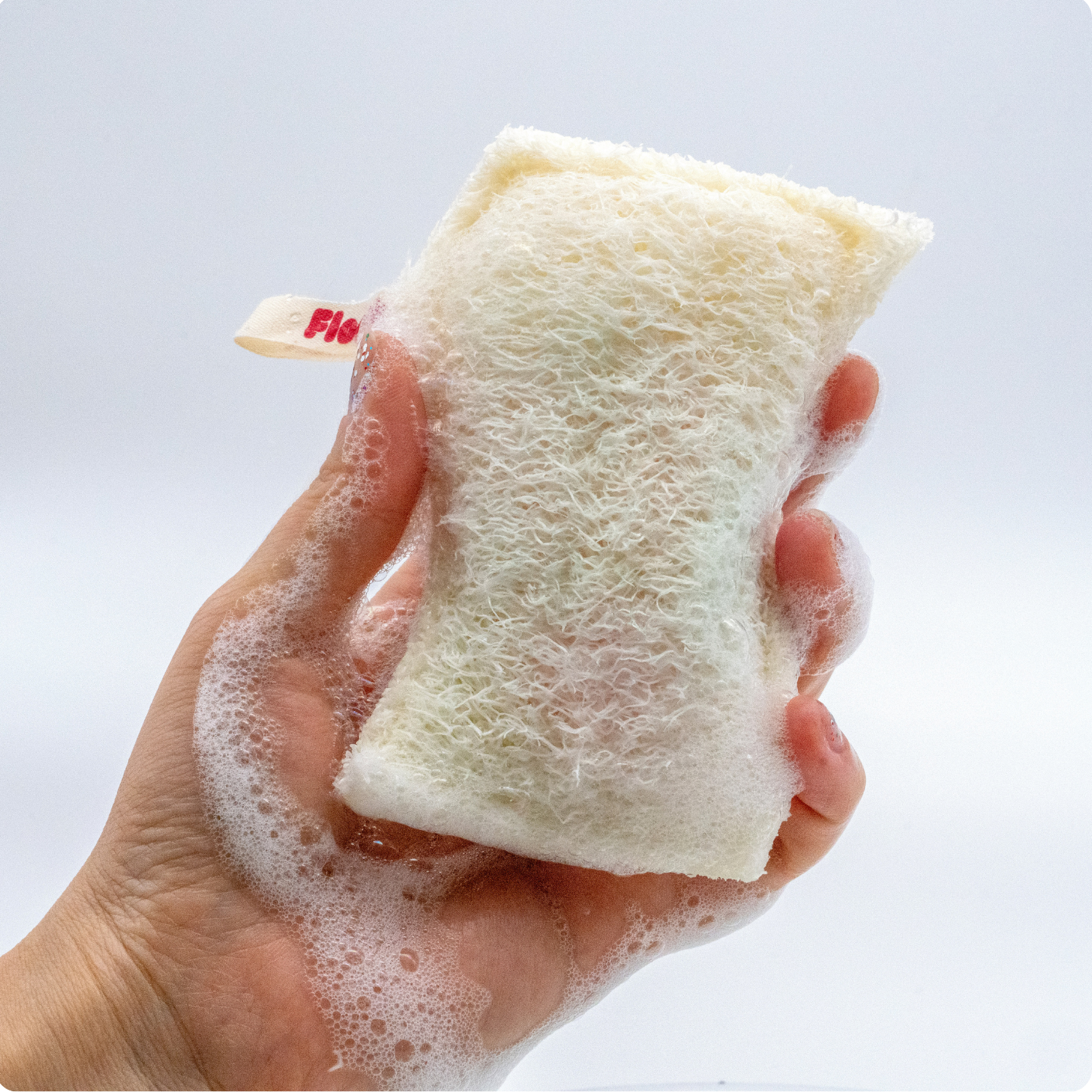 Floofah Luffa Fiber Kitchen Sponge - 2 pack of 5 sponges (10 total)
