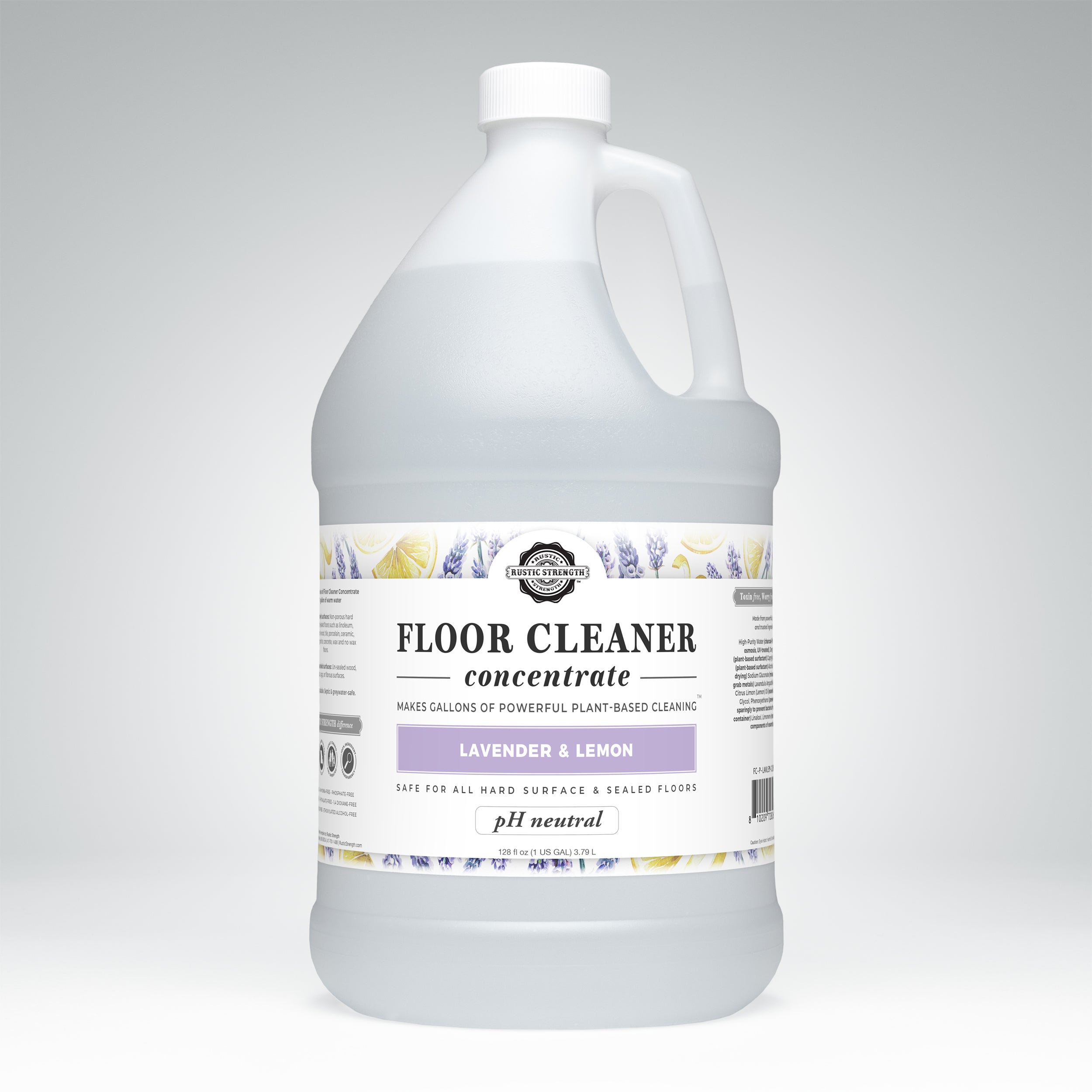 Floor Cleaner Concentrate | Lavender & Lemon | 2- 1 Gallon Bottles