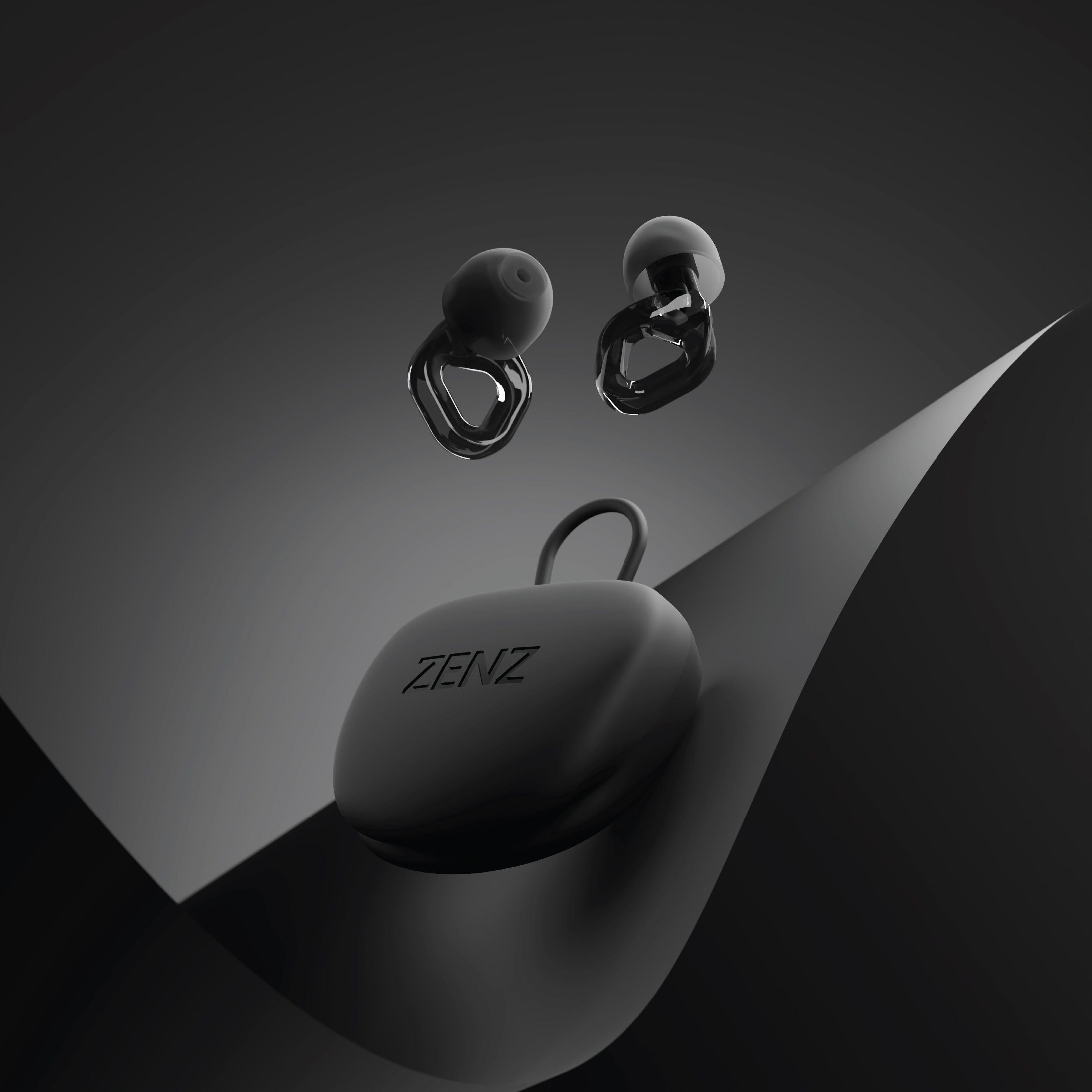 ZENZ - Flow Pro Earplugs - Shadow Black