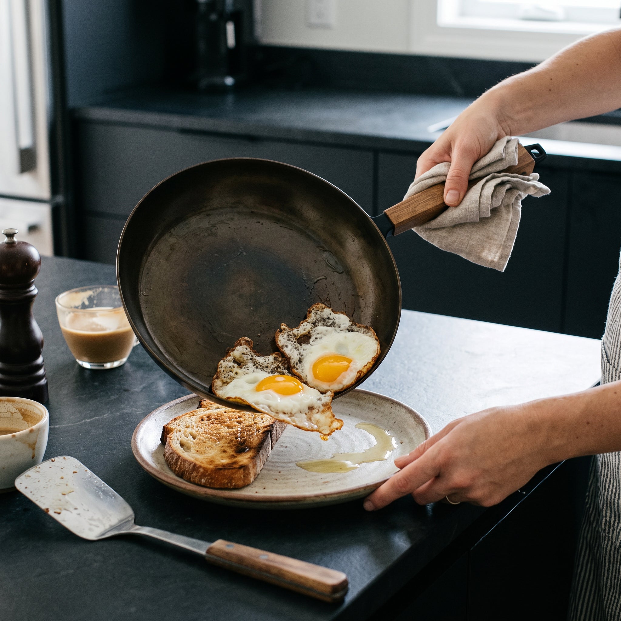 Alva Cookware Carbon Steel Frying Pan