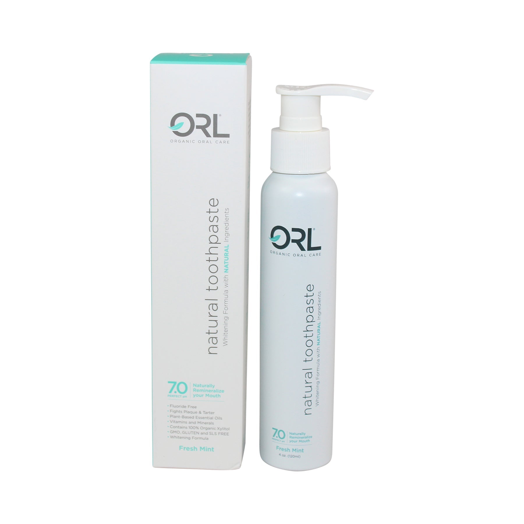 ORL Fluoride-free Toothpaste with Natural Hydroxyapatite