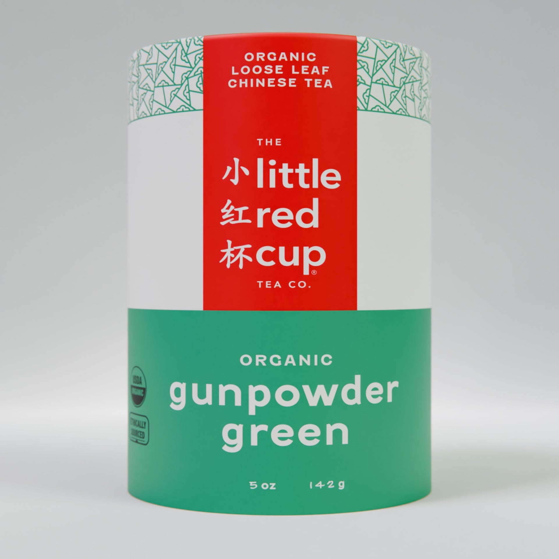 Little Red Cup Tea Co. Organic Gunpowder Green