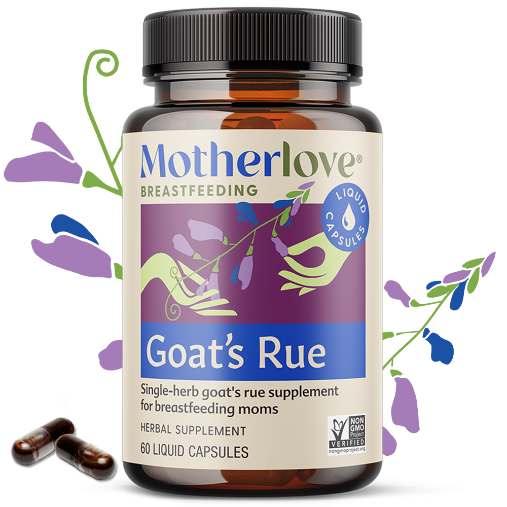 Motherlove Herbal Company Goat's Rue - Liquid Capsules
