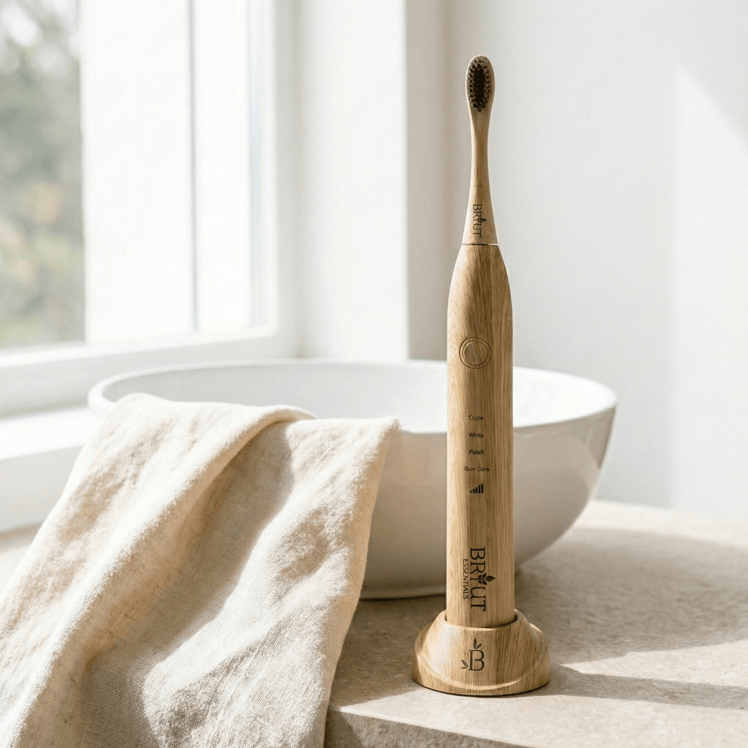 Briut Essentials - Bamboo Sonic Electric Toothbrush