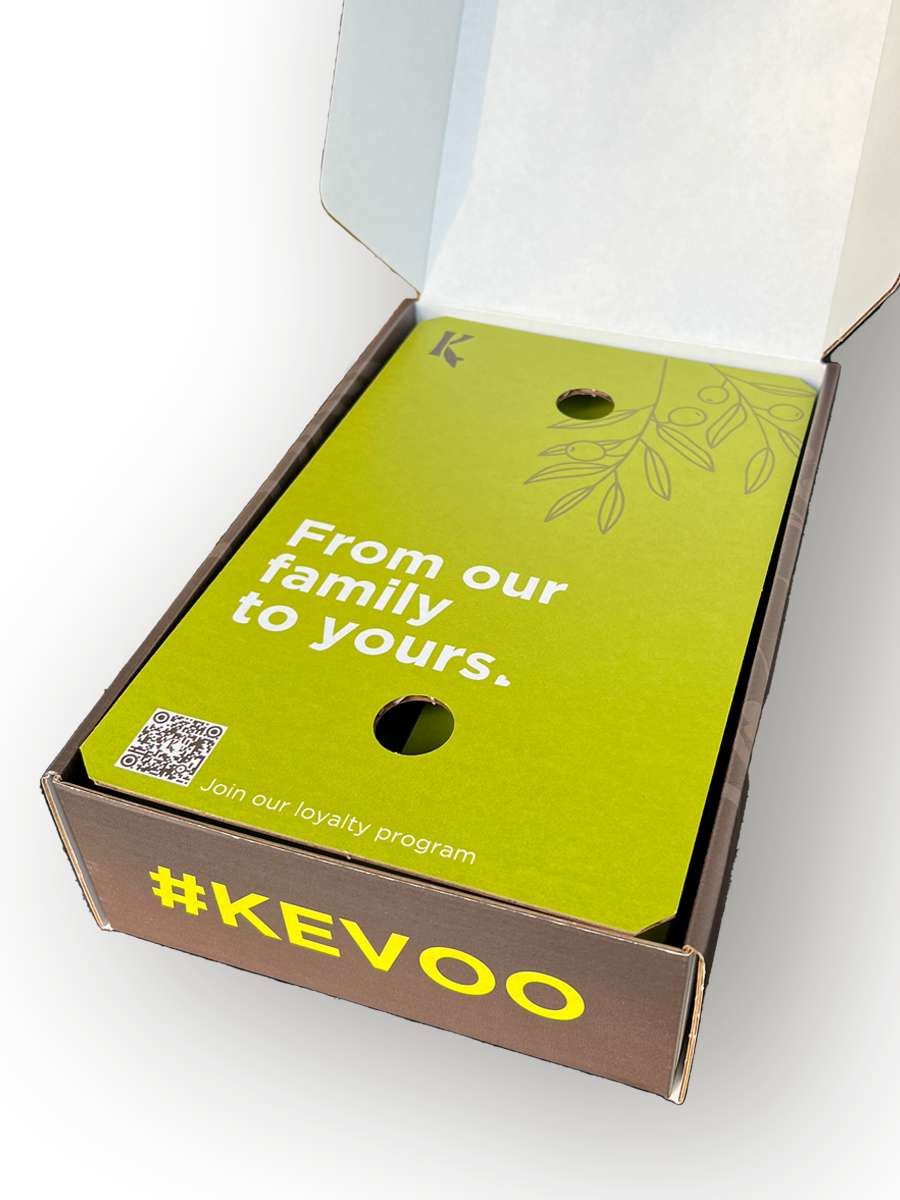 Kasandrinos International Gift Box - Organic EVOO & Vinegar