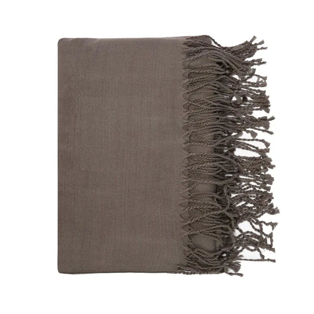 Ettitude Vegan Cashmere Throw Blanket