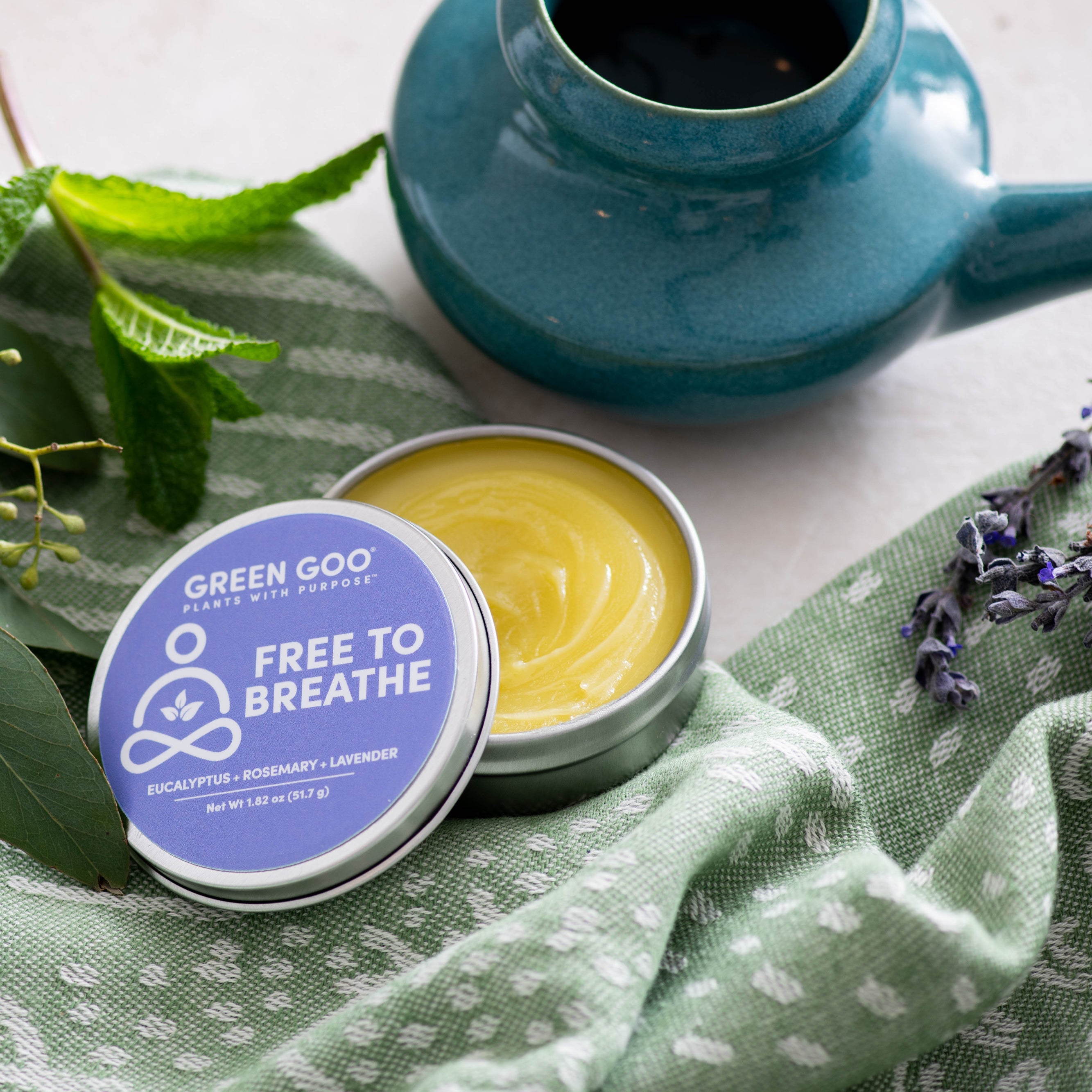 Green Goo Free To Breathe Natural Decongestant