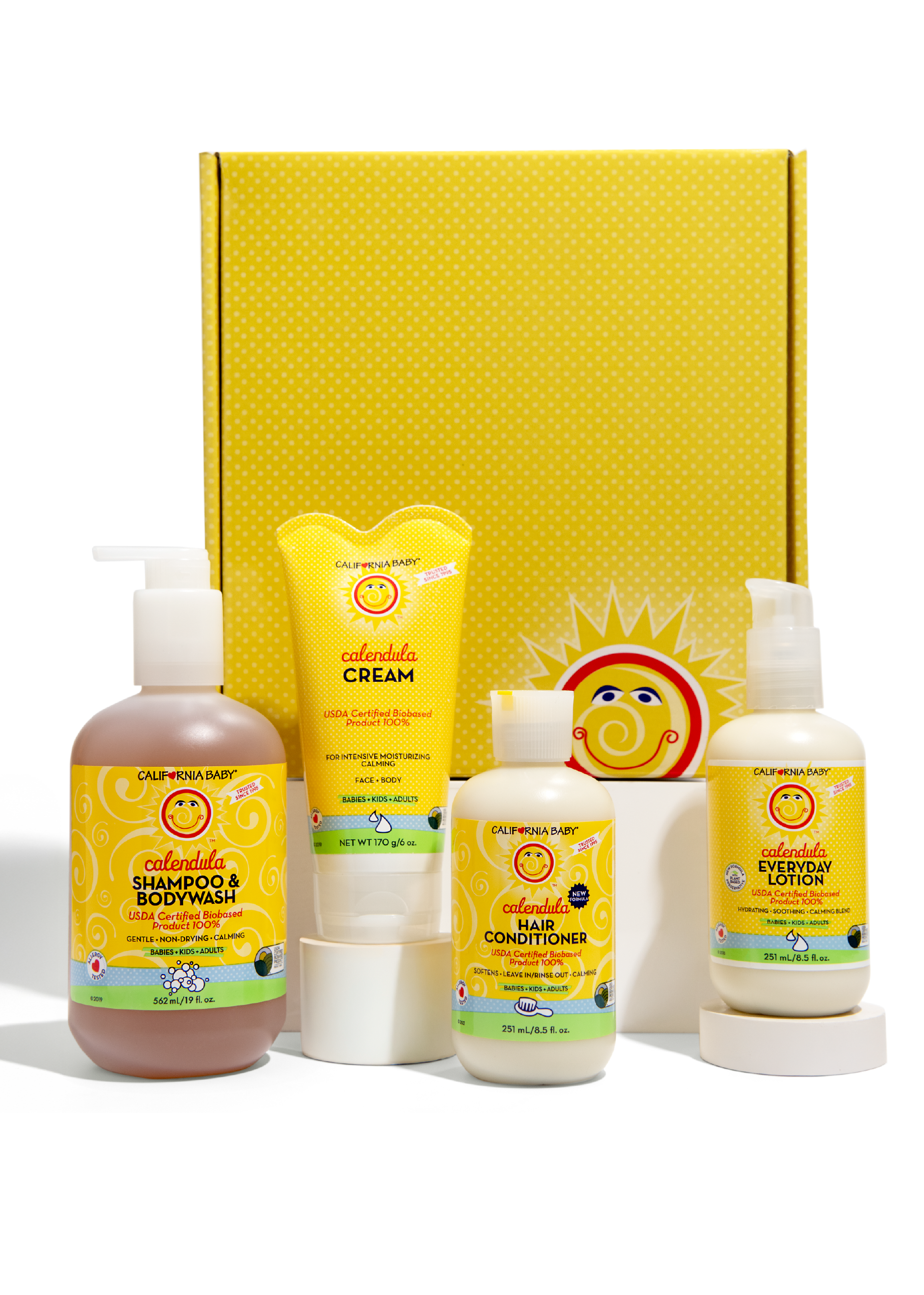 California Baby Best of Calendula™ Gift Set for Adults + Kids