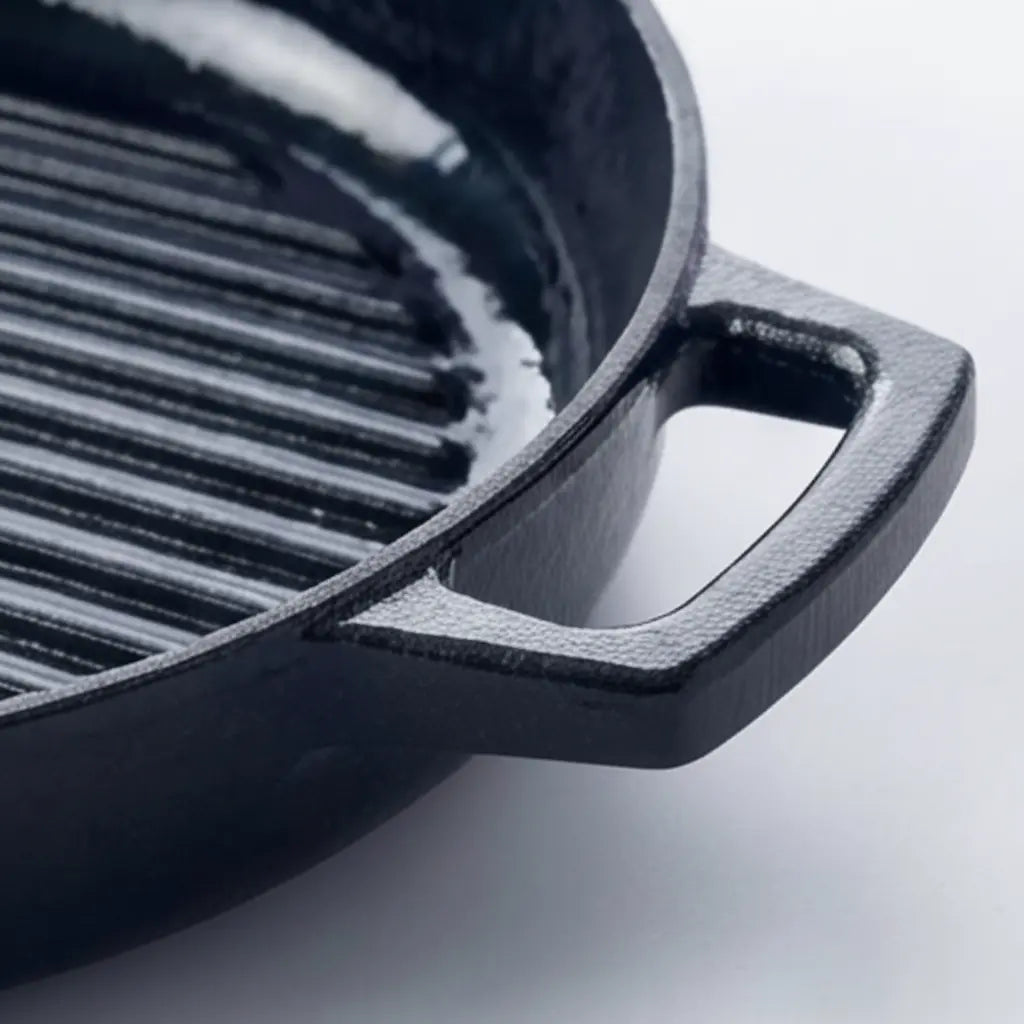 Alva Cookware Enameled Cast Iron Grill Pan, 11"