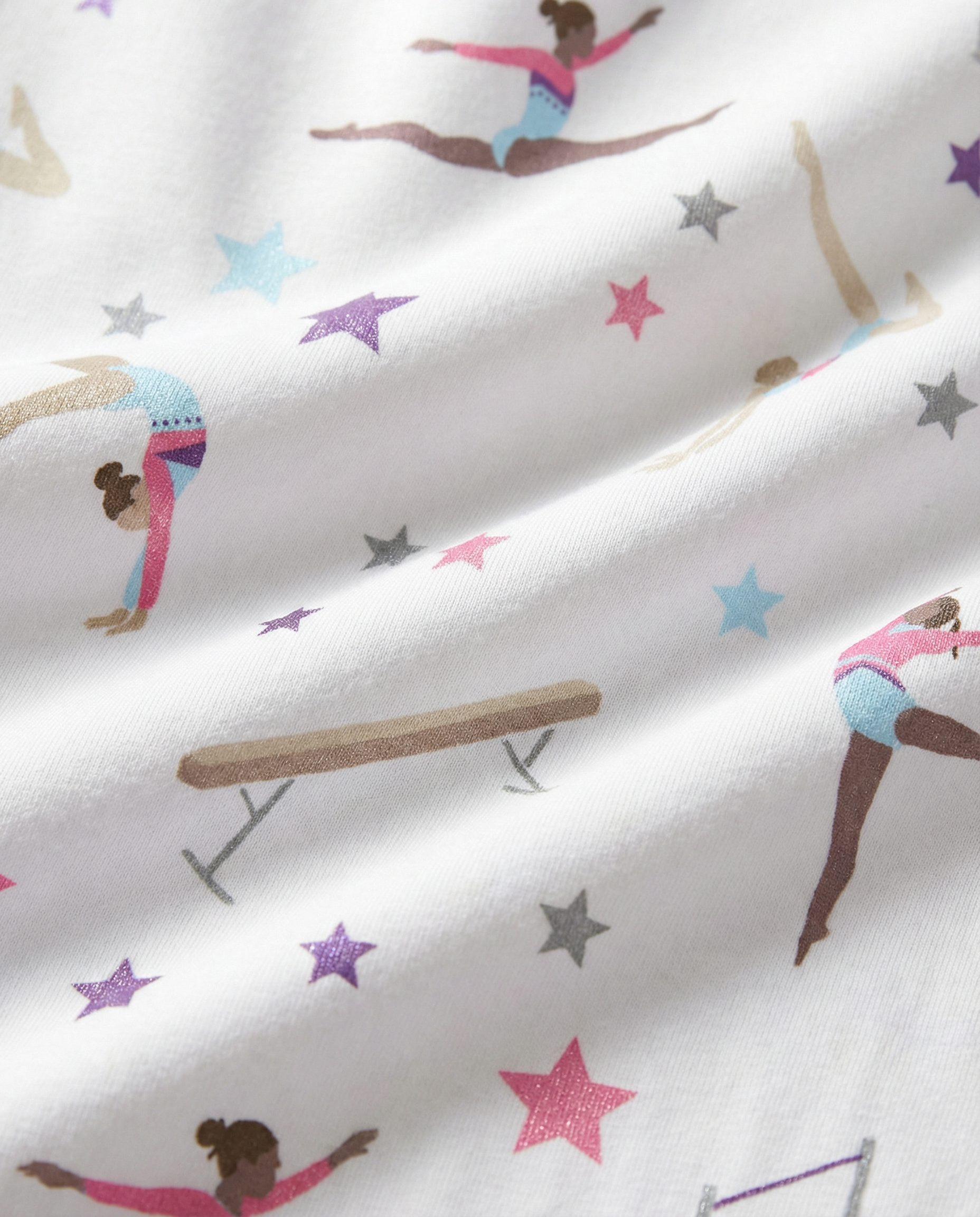 12|12 The Organic Short Sleeve Pajama Set [Gymnastics]