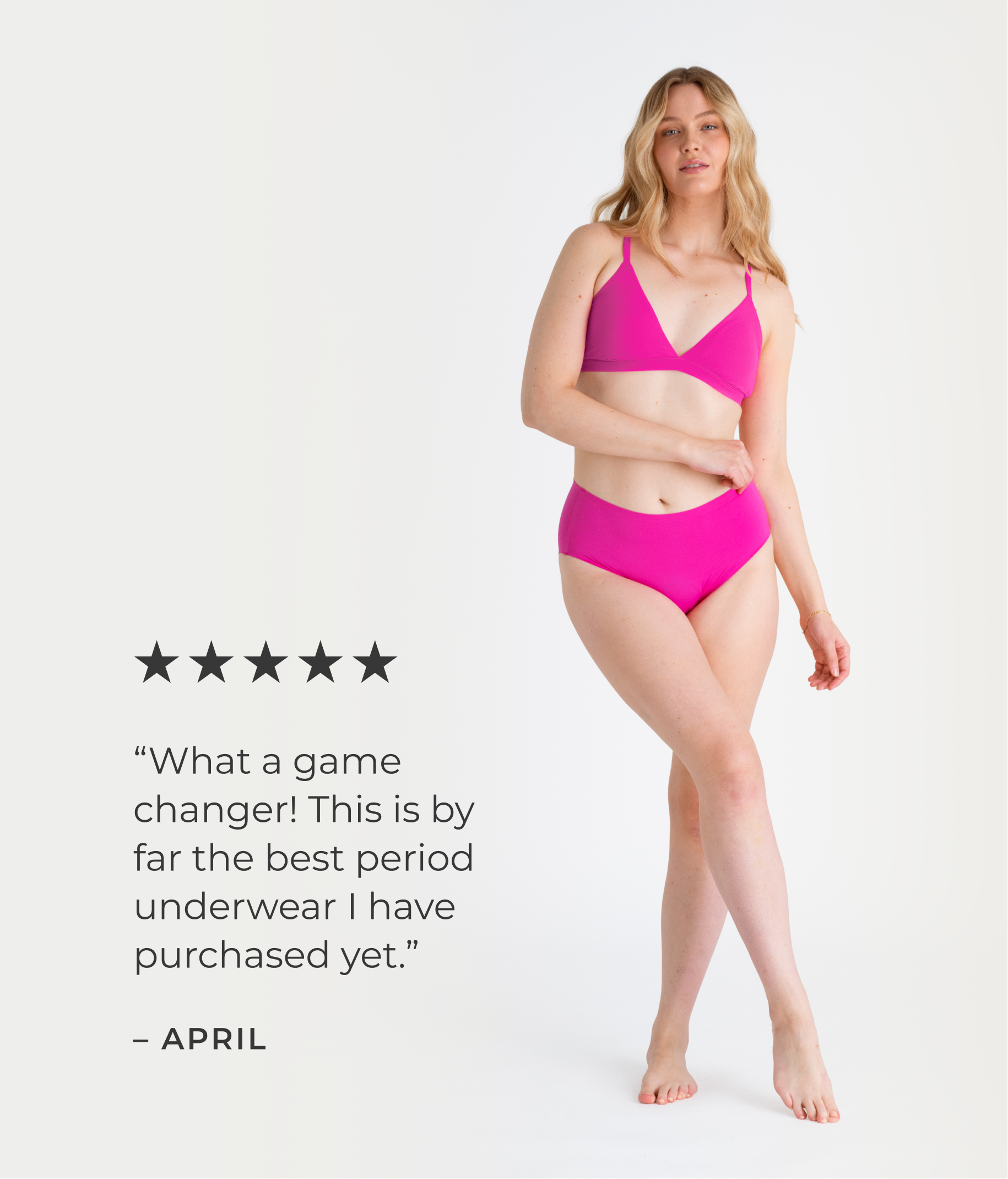 Saalt Leakproof Seamless High Waist