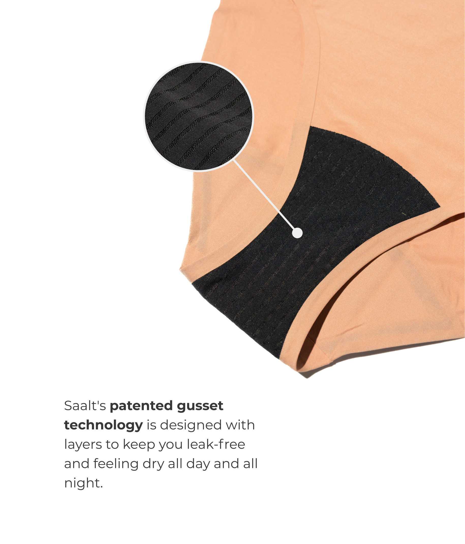 Saalt Leakproof Seamless High Waist