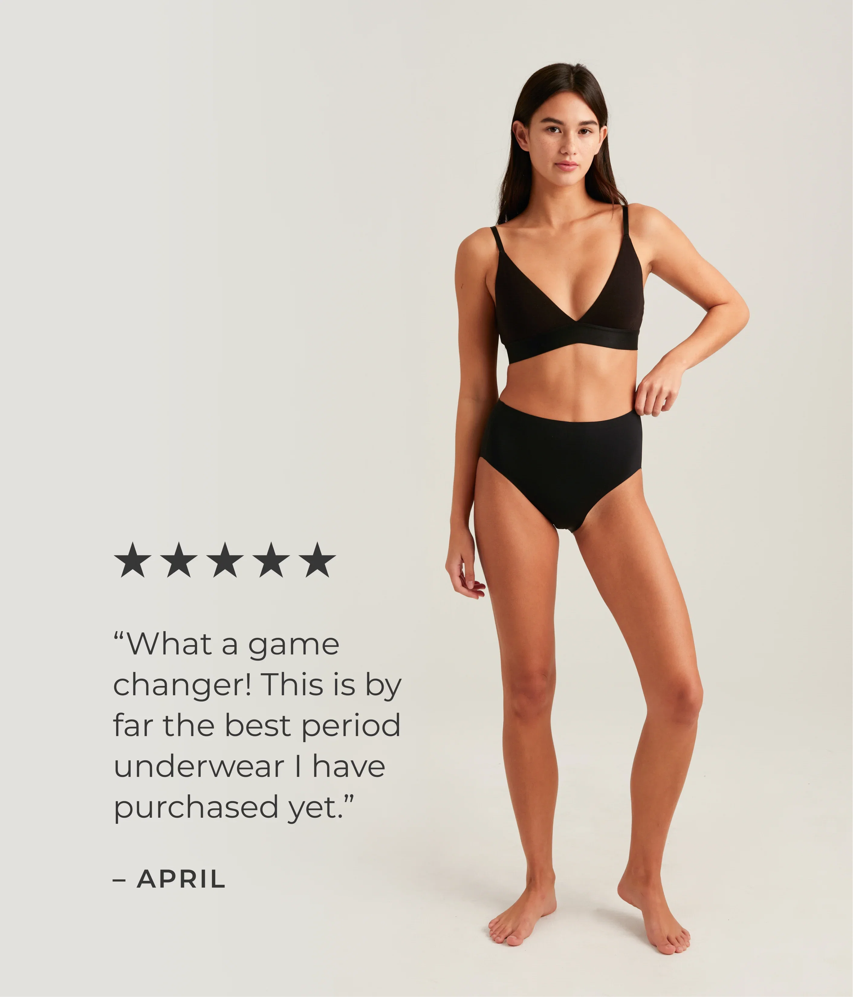 Saalt Leakproof Seamless High Waist